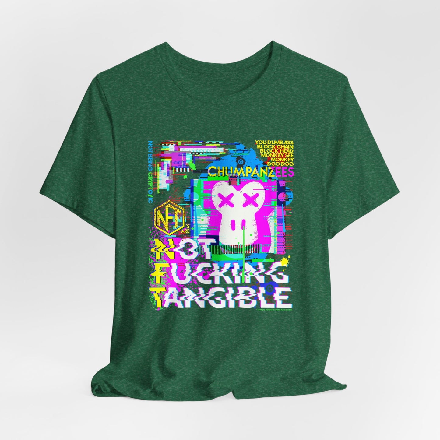 DK195: NFT Chumpanzees - Unisex S/S T-Shirt