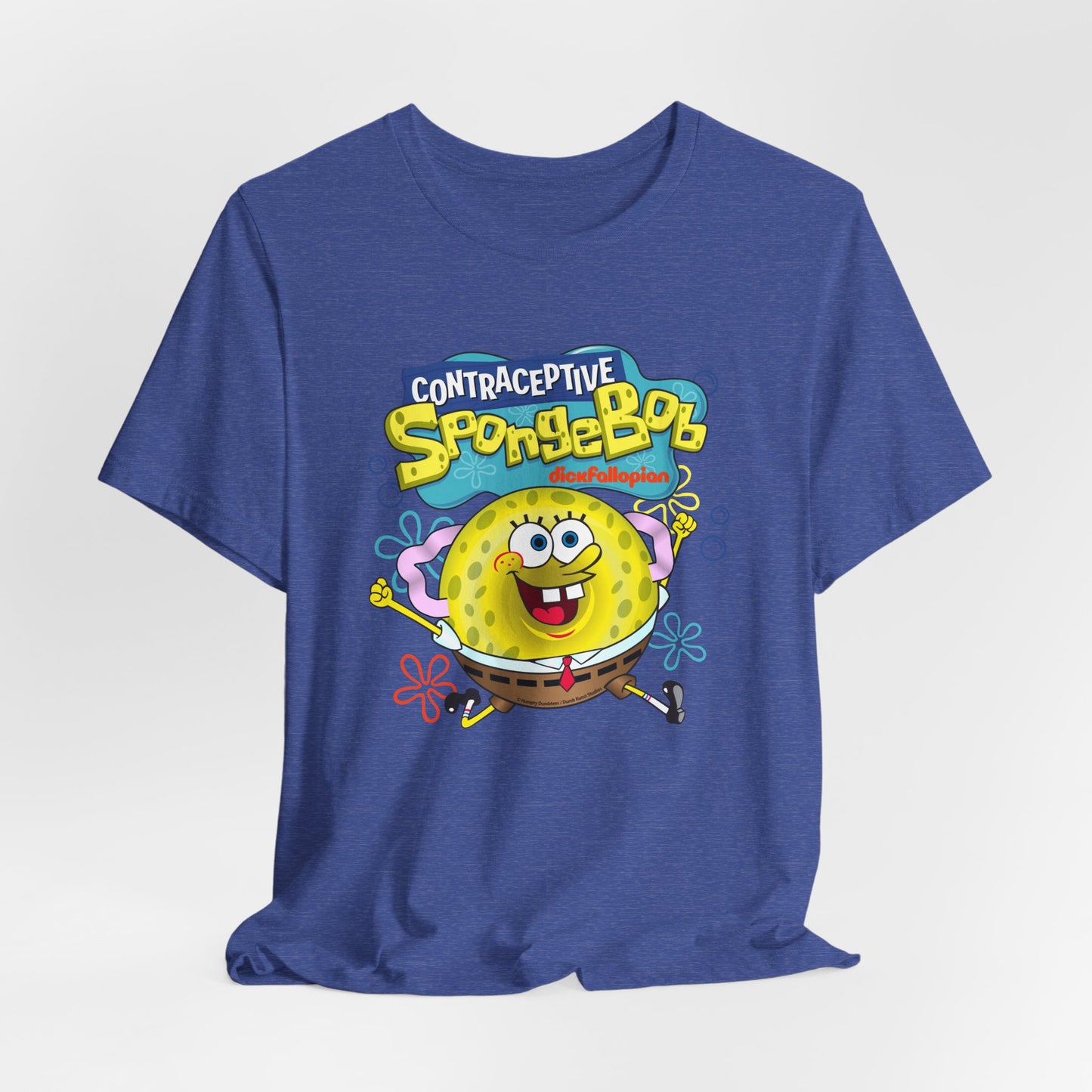DK196: Contraceptive SpongeBob - Unisex S/S T-Shirt