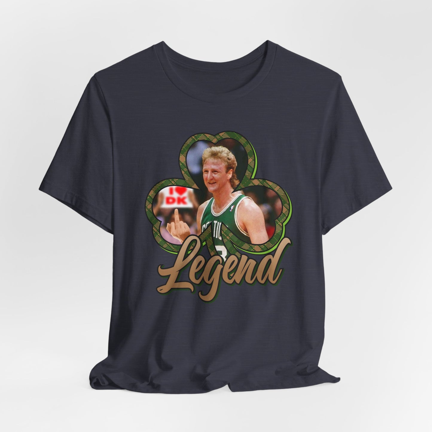 DK33: Give 'em the Bird (Larry Edition) - Unisex S/S T-Shirt