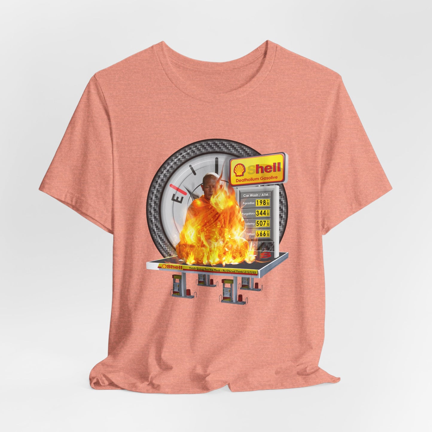 DK93: Deatholium Gasolive (sHELL Edition) - Unisex S/S T-Shirt