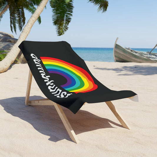 DK16: Dumb Kunst Under The Rainbow - Beach Towel