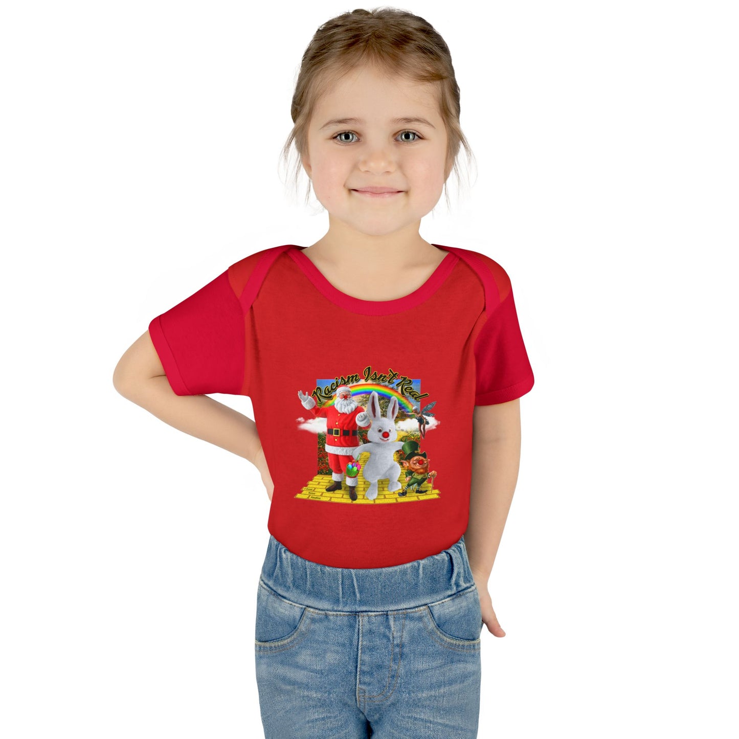 DK68: Racism Isn't Real - Infant Sized Onsie