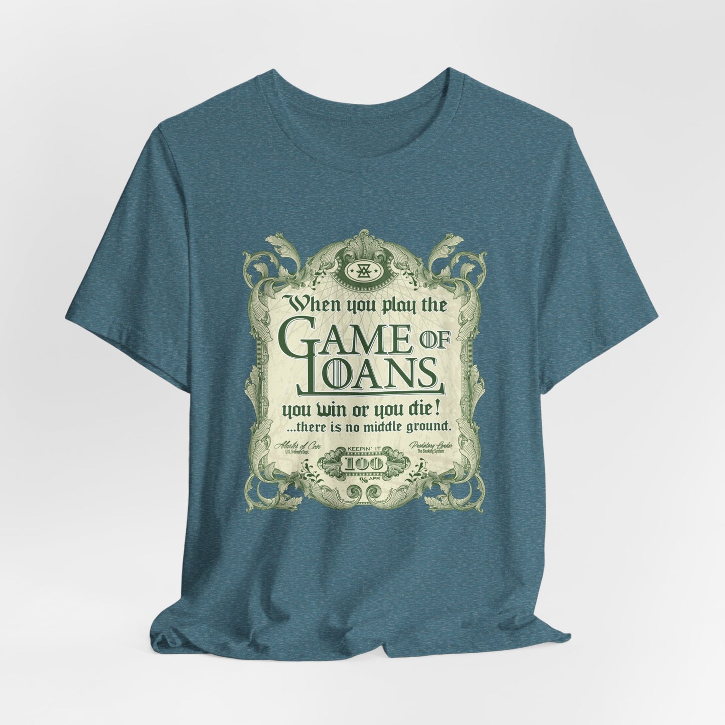 DK143: Game Of Loans - Unisex S/S T-Shirt