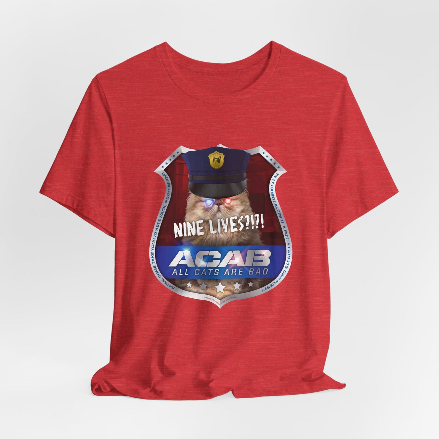 DK210: A.C.A.B. (Cats Edition) - Unisex S/S T-Shirt