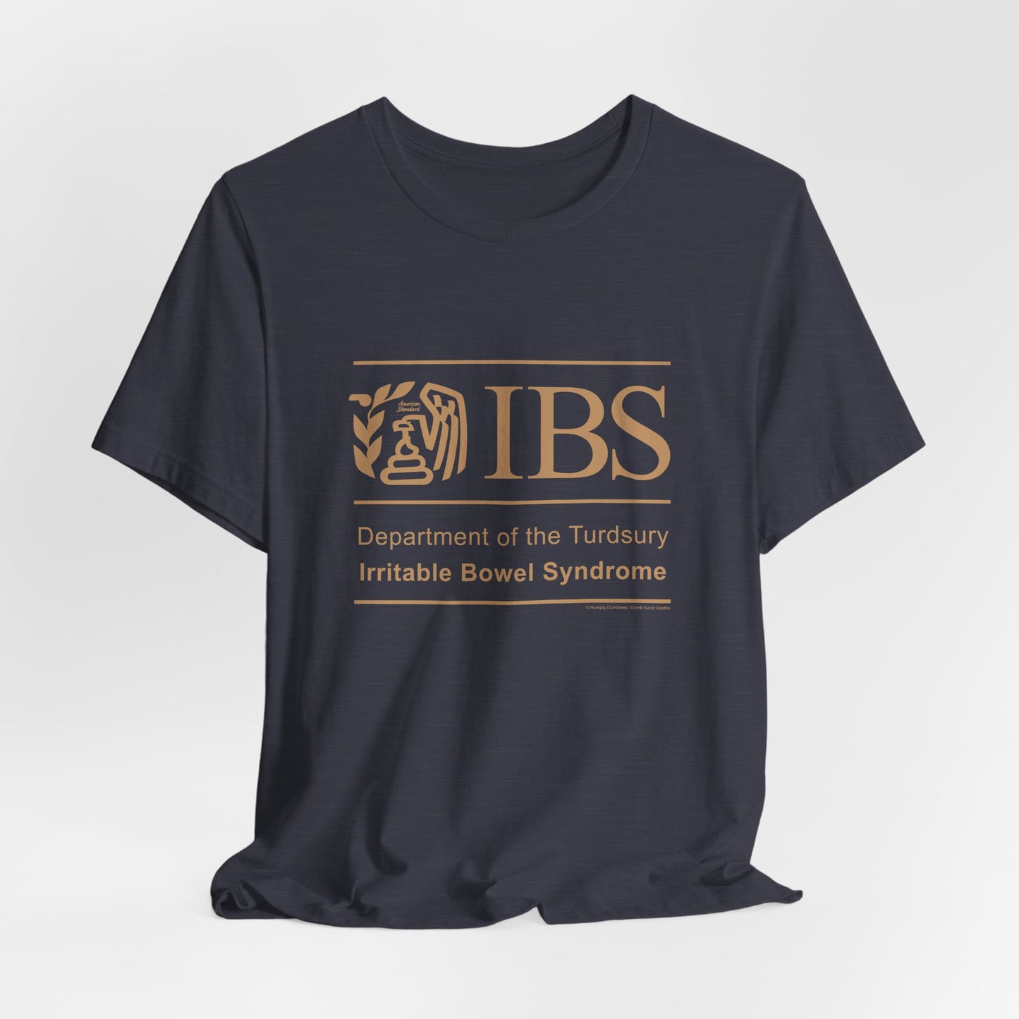 DK71: Dept. of Turdsury's IBS - Unisex S/S T-Shirt