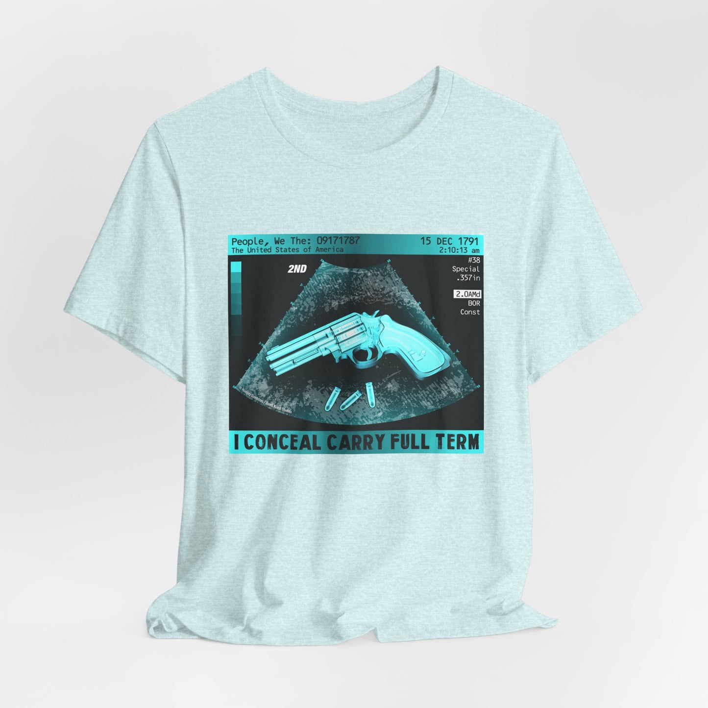 DK73: I Conceal Carry Full Term - Unisex S/S T-Shirt