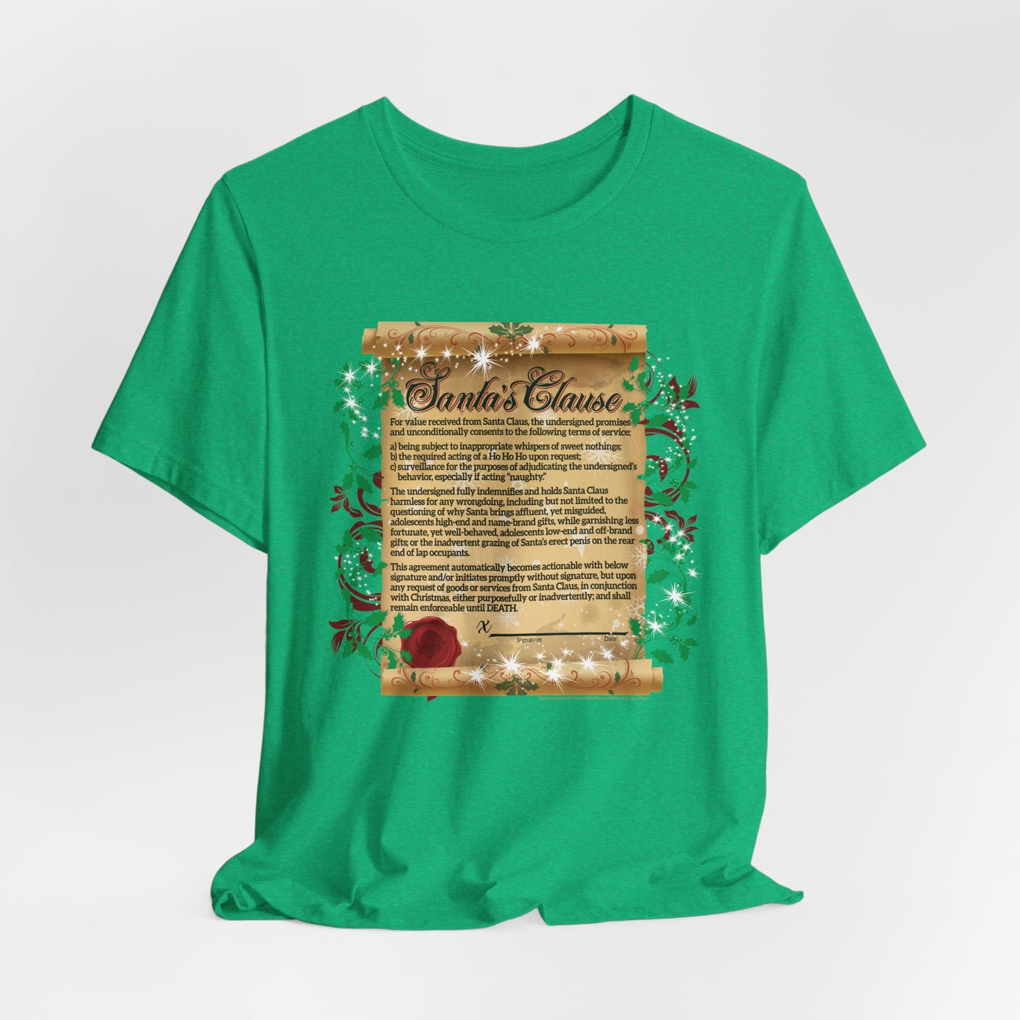 DK35: Santa's Clause - Unisex S/S T-Shirt