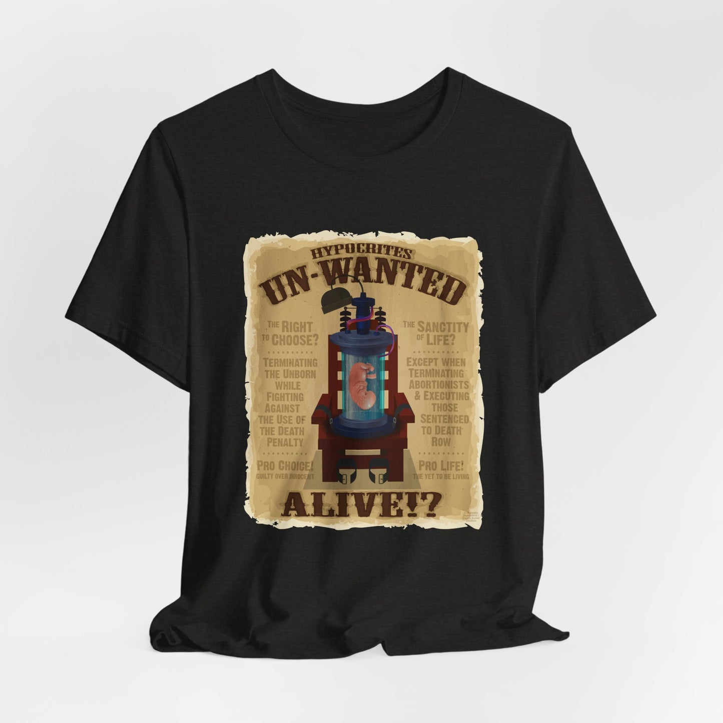 DK198: Dead or Alive?!?! - Unisex S/S T-Shirt