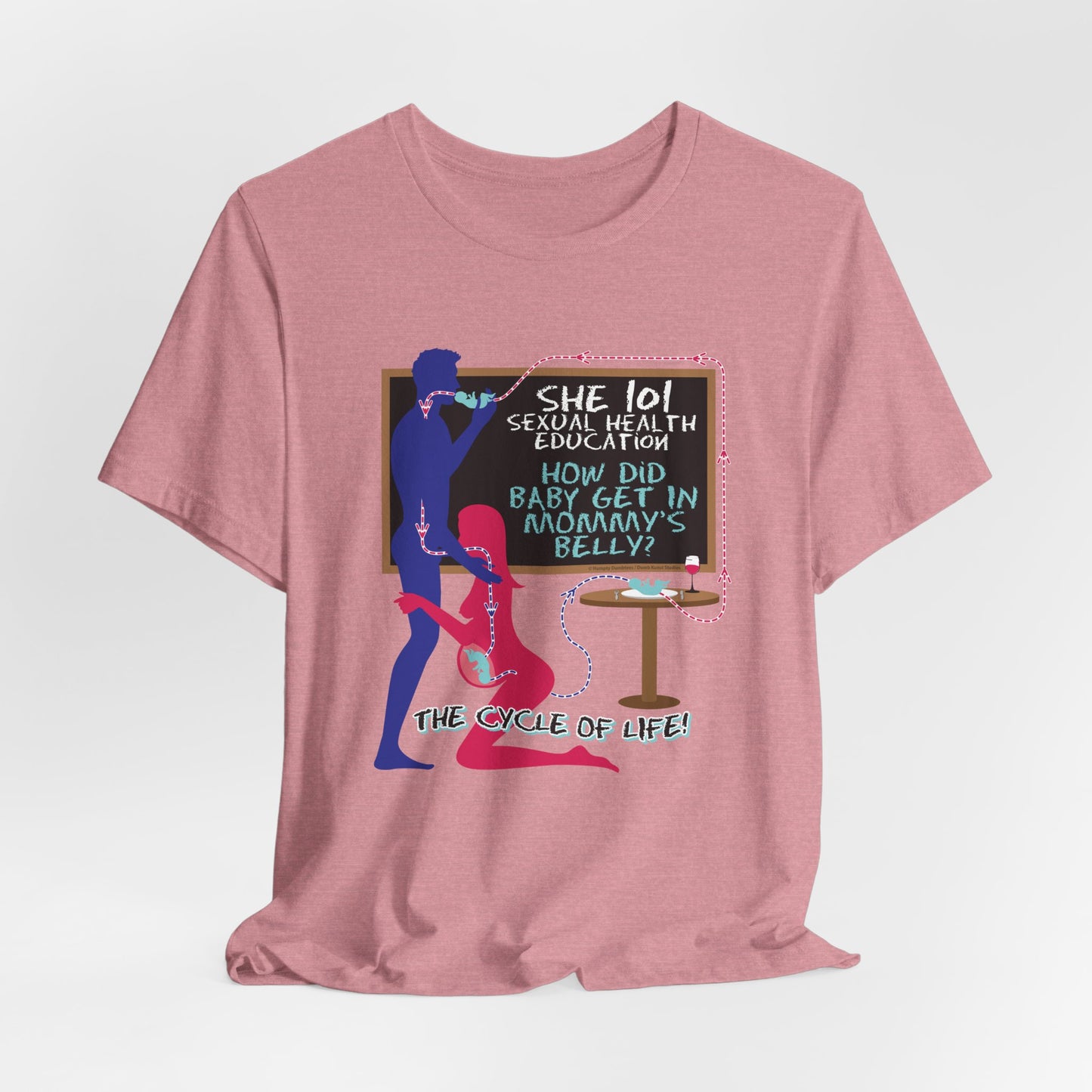 DK184: Baby In The Belly - Unisex S/S T-Shirt