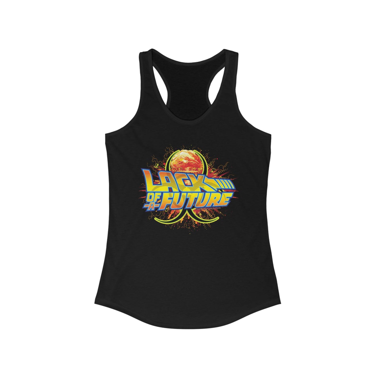 DK118: Lack Of A Future - Ladies Racerback Tank