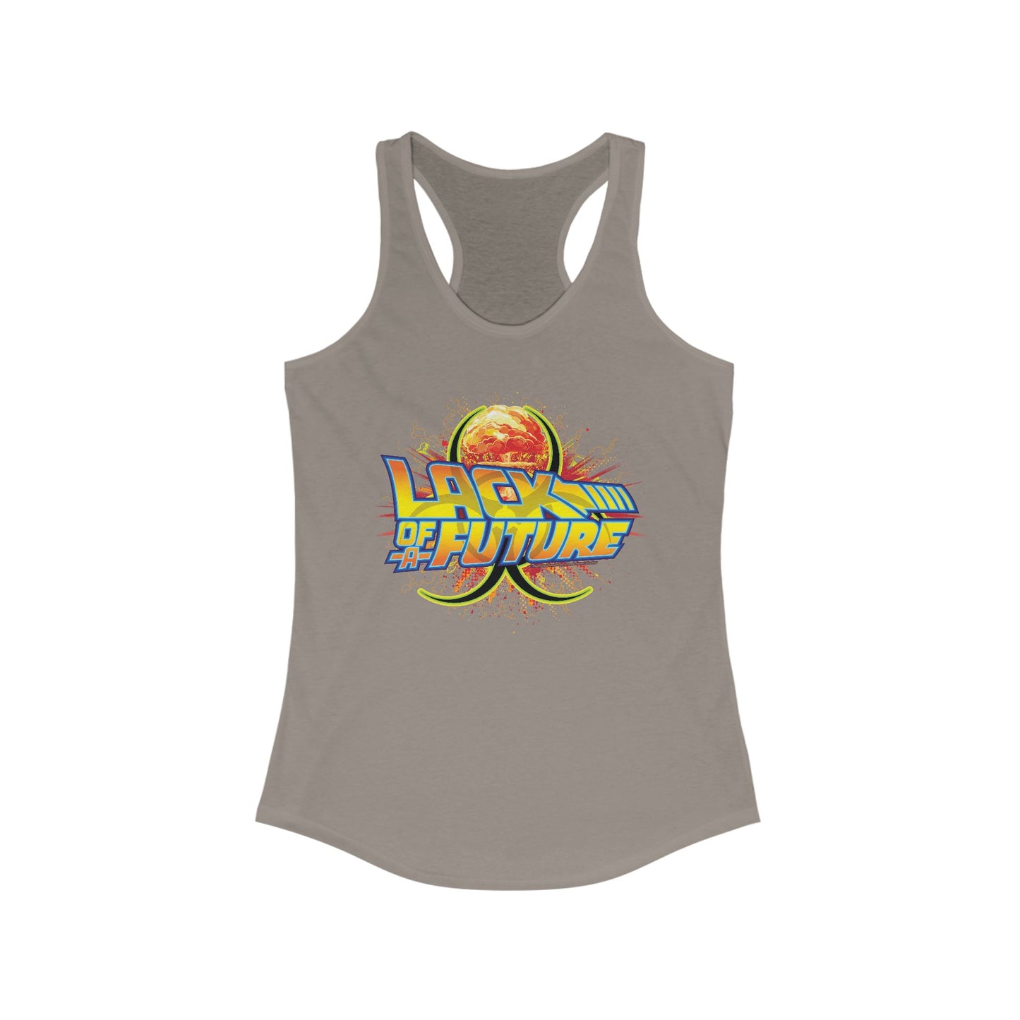 DK118: Lack Of A Future - Ladies Racerback Tank