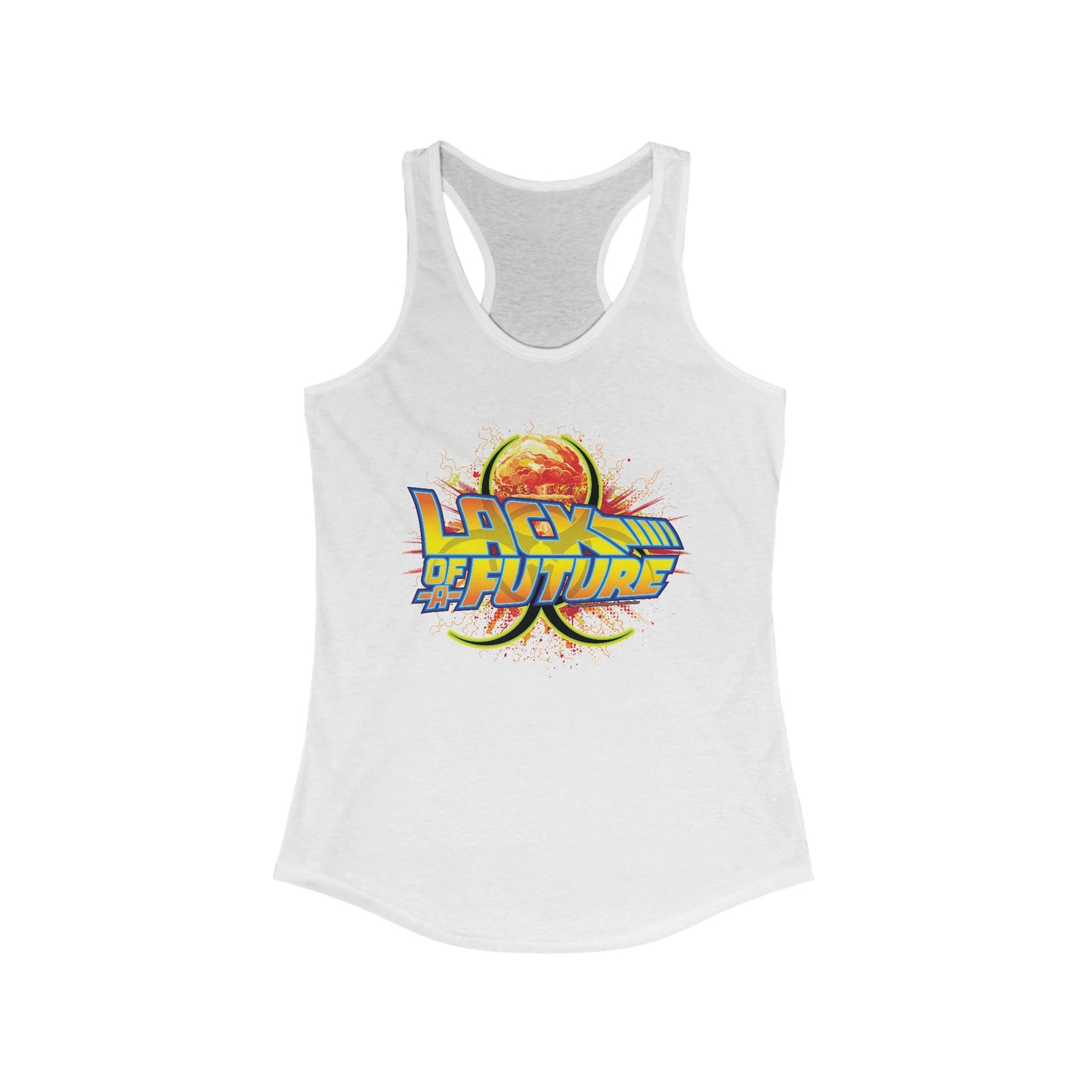 DK118: Lack Of A Future - Ladies Racerback Tank