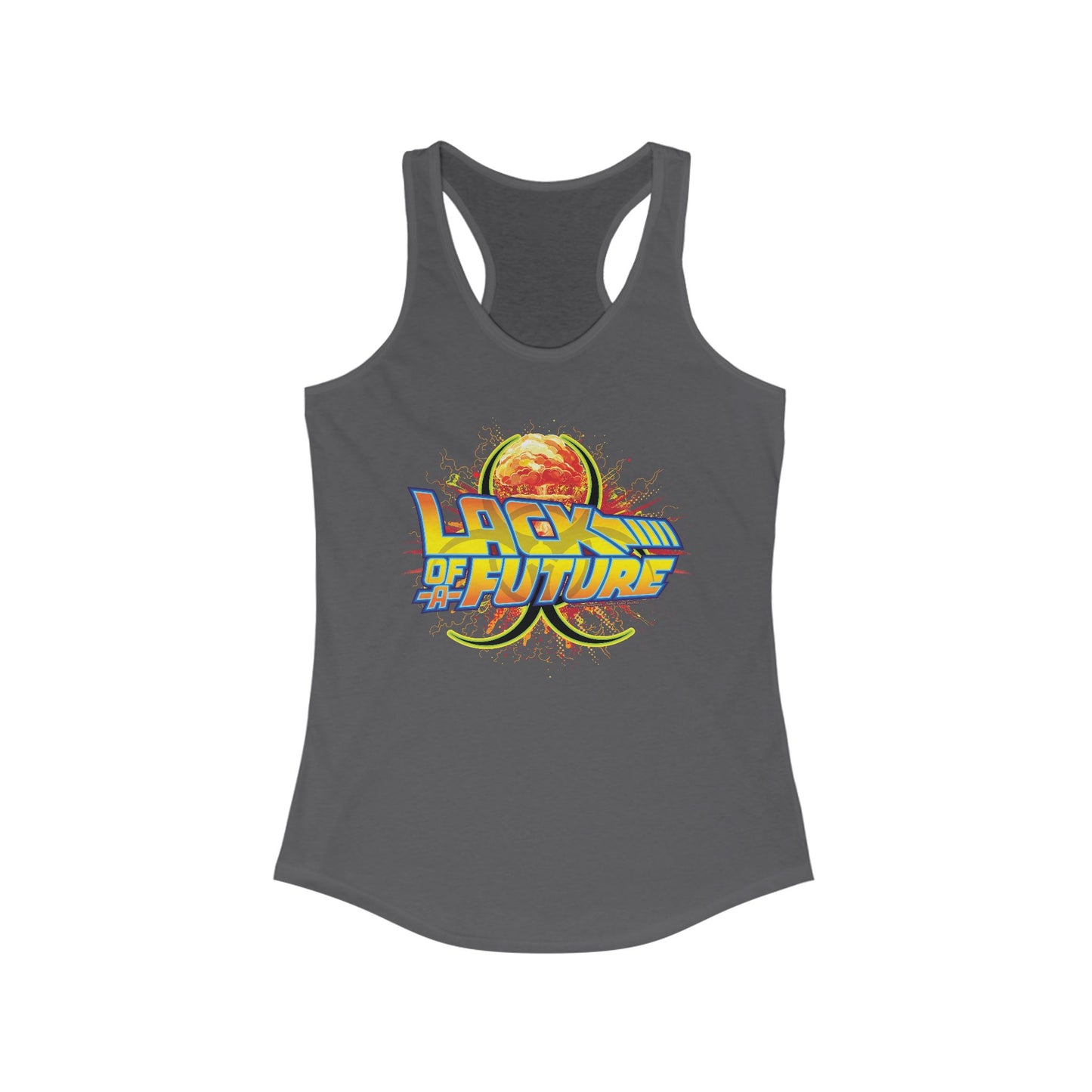 DK118: Lack Of A Future - Ladies Racerback Tank