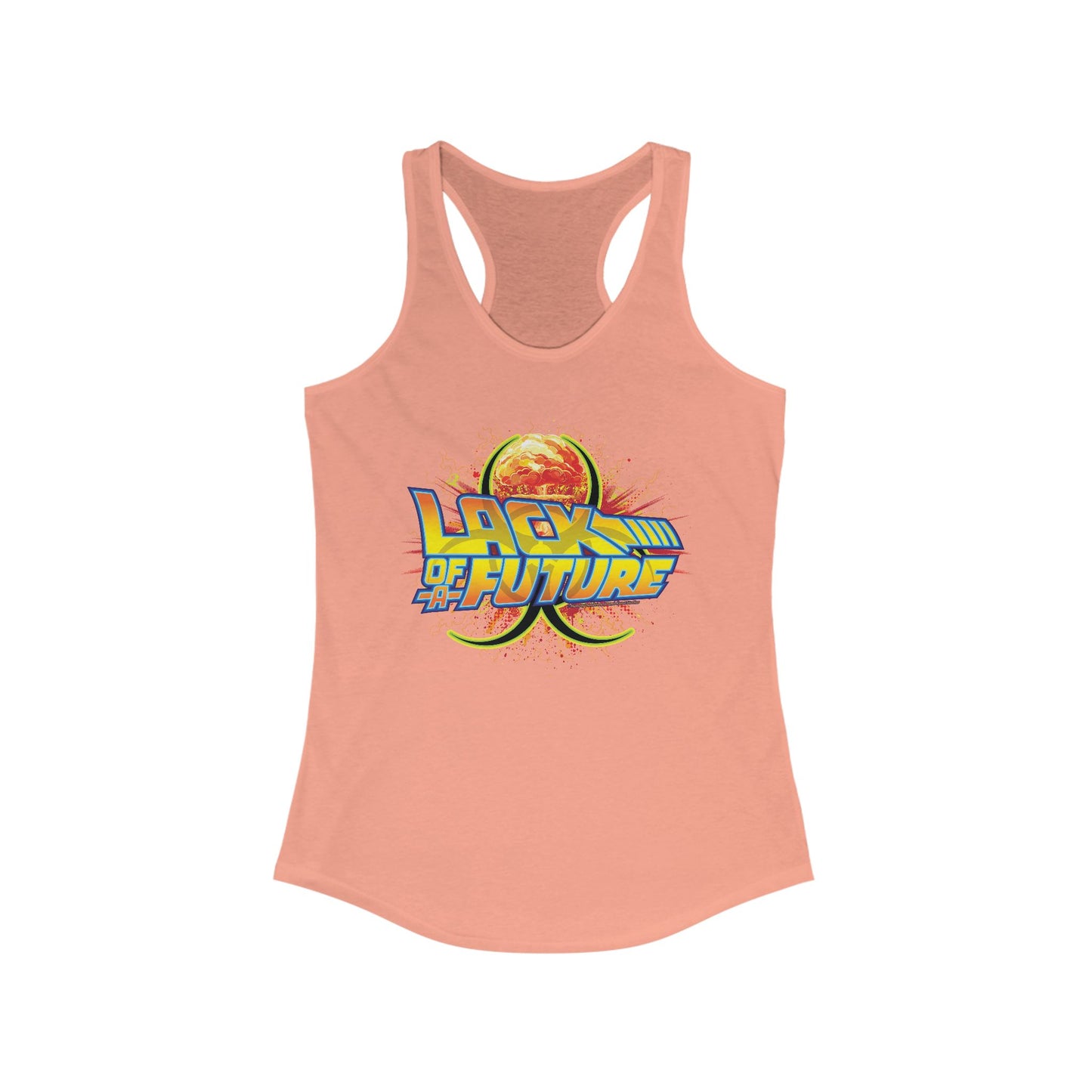 DK118: Lack Of A Future - Ladies Racerback Tank