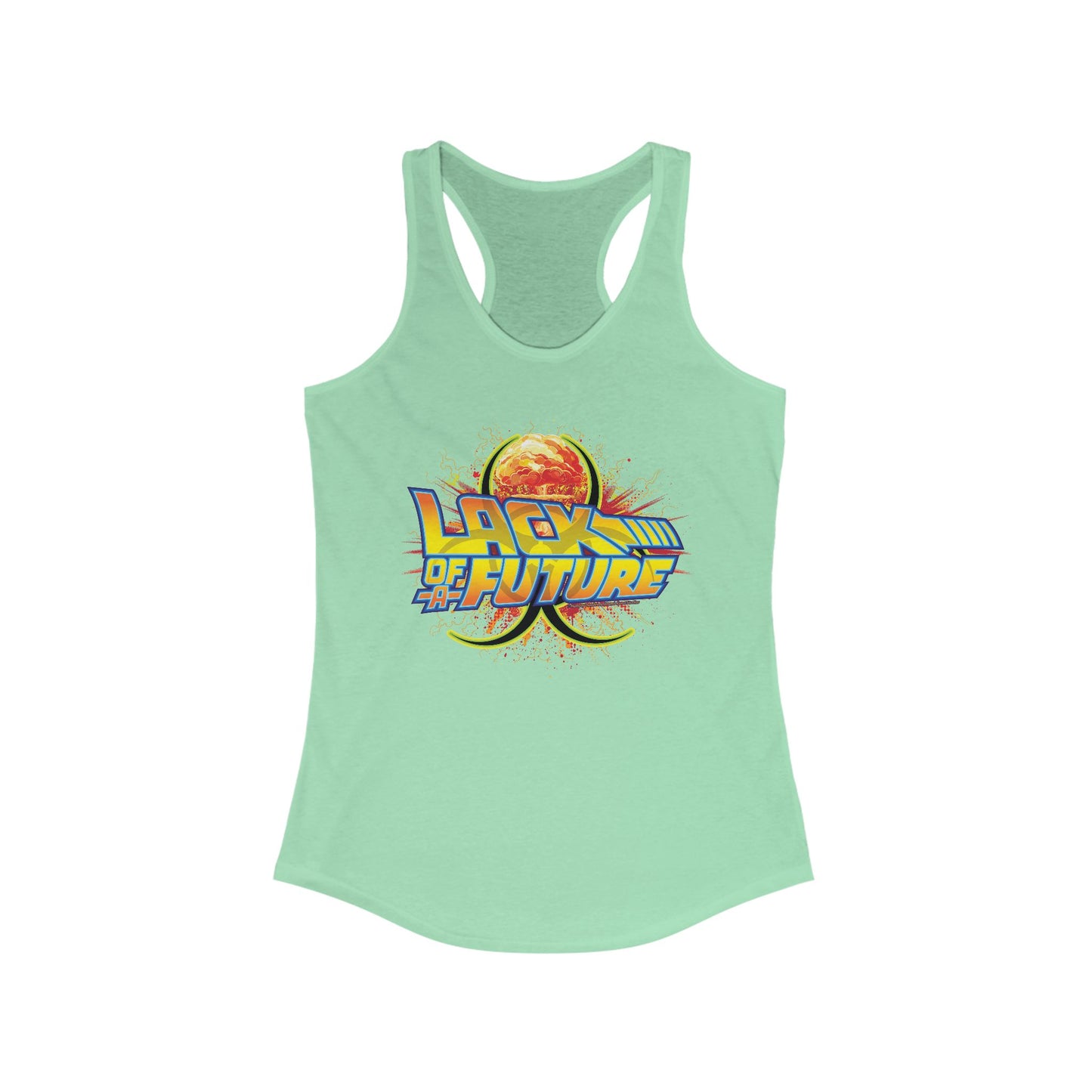 DK118: Lack Of A Future - Ladies Racerback Tank