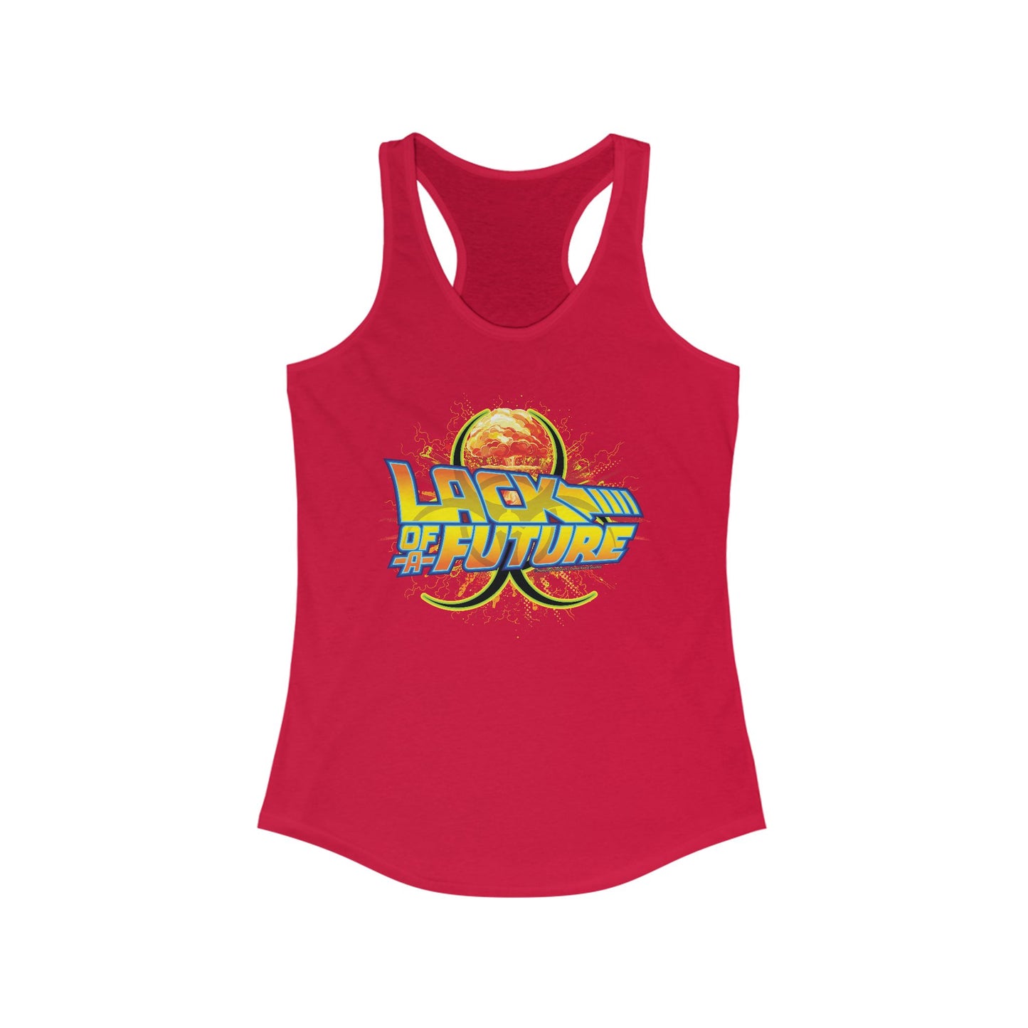 DK118: Lack Of A Future - Ladies Racerback Tank