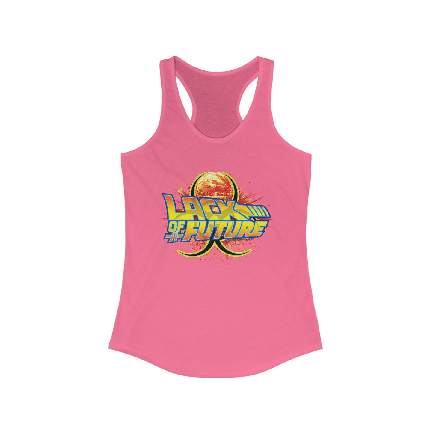 DK118: Lack Of A Future - Ladies Racerback Tank