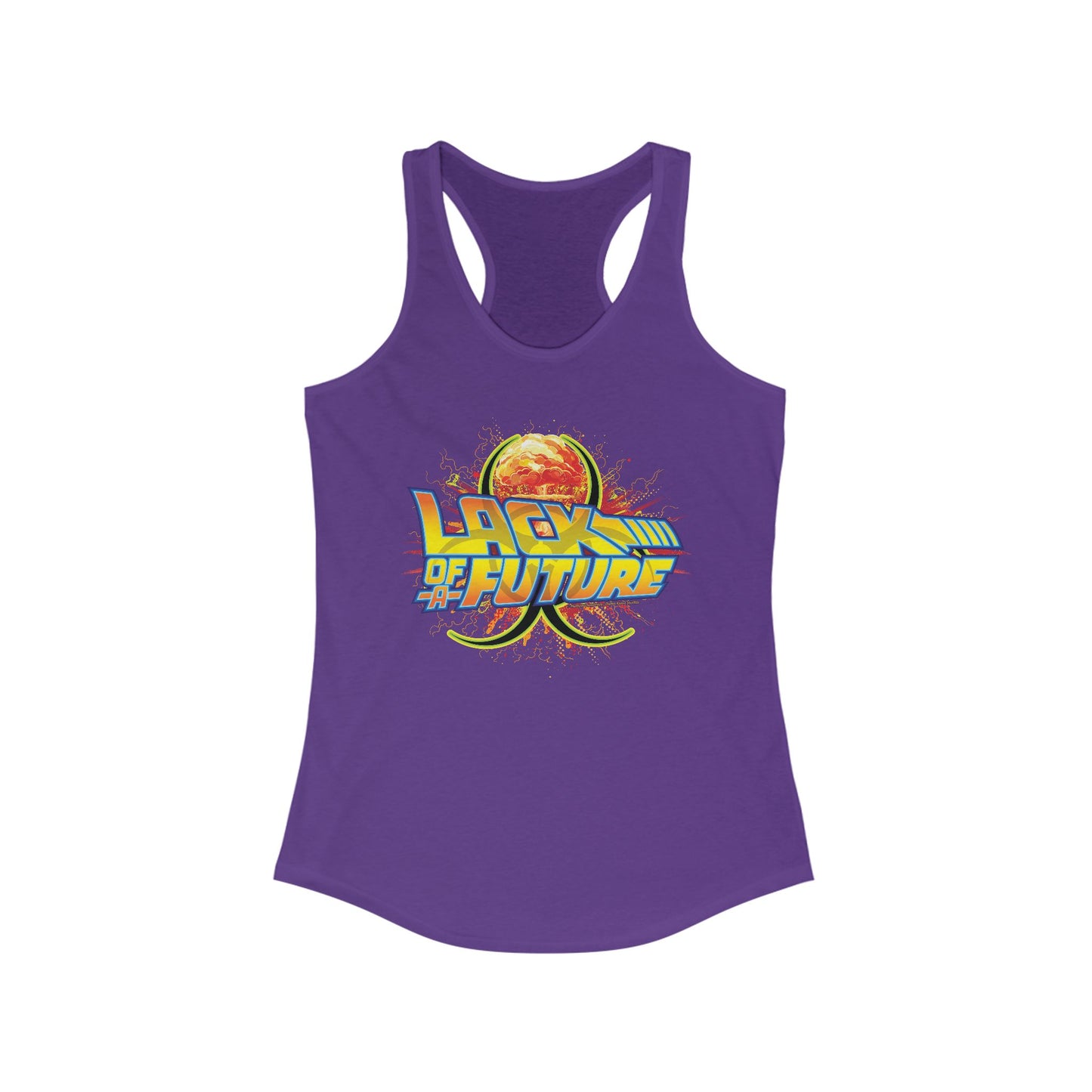 DK118: Lack Of A Future - Ladies Racerback Tank