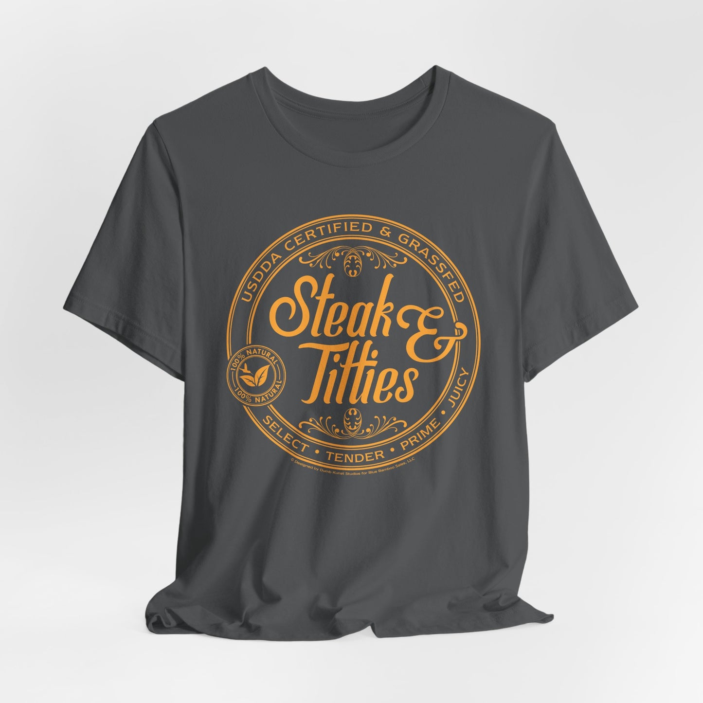 DK225: Steak & Titties - Unisex S/S T-Shirt