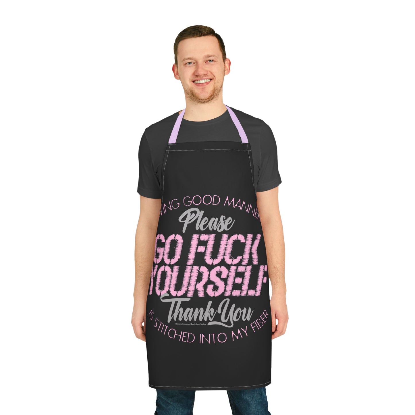 DK90: Please & Thank You (Go Fuck Yourself) - Twill Kitchen Apron
