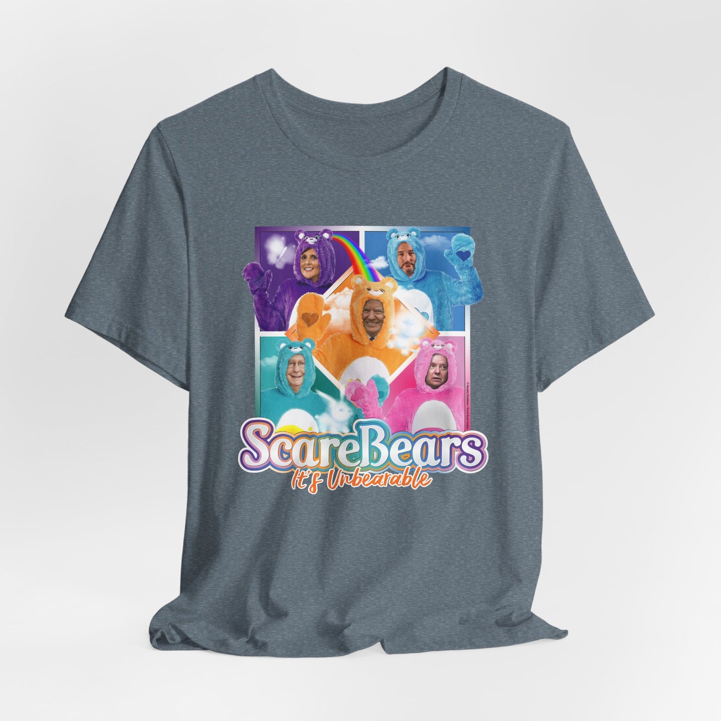 DK113: It's Unbearable (Scare Bears Edition) - Unisex S/S T-Shirt