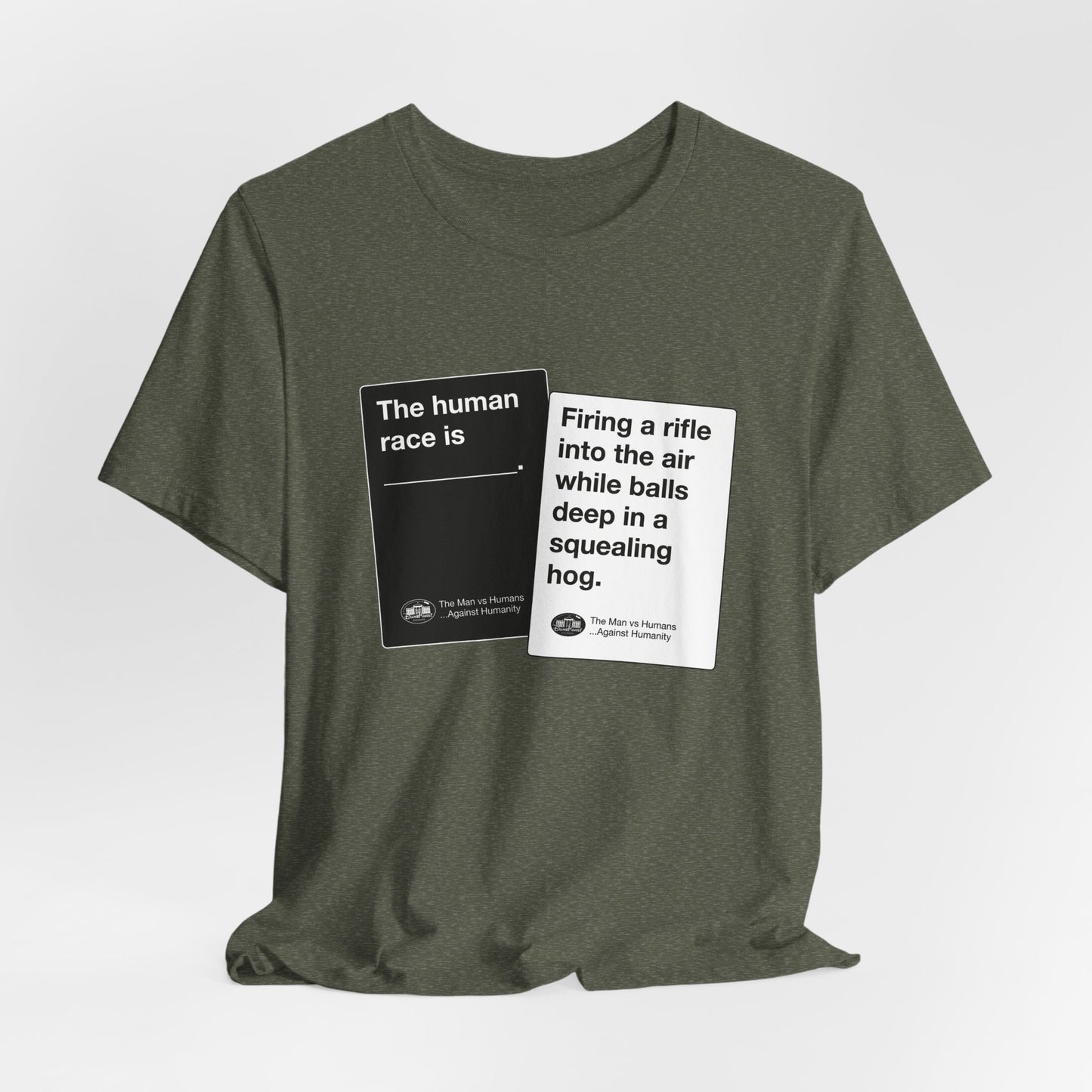 DK180: Humans Against Humanity (Squealing Hog Edition) - Unisex S/S T-Shirt