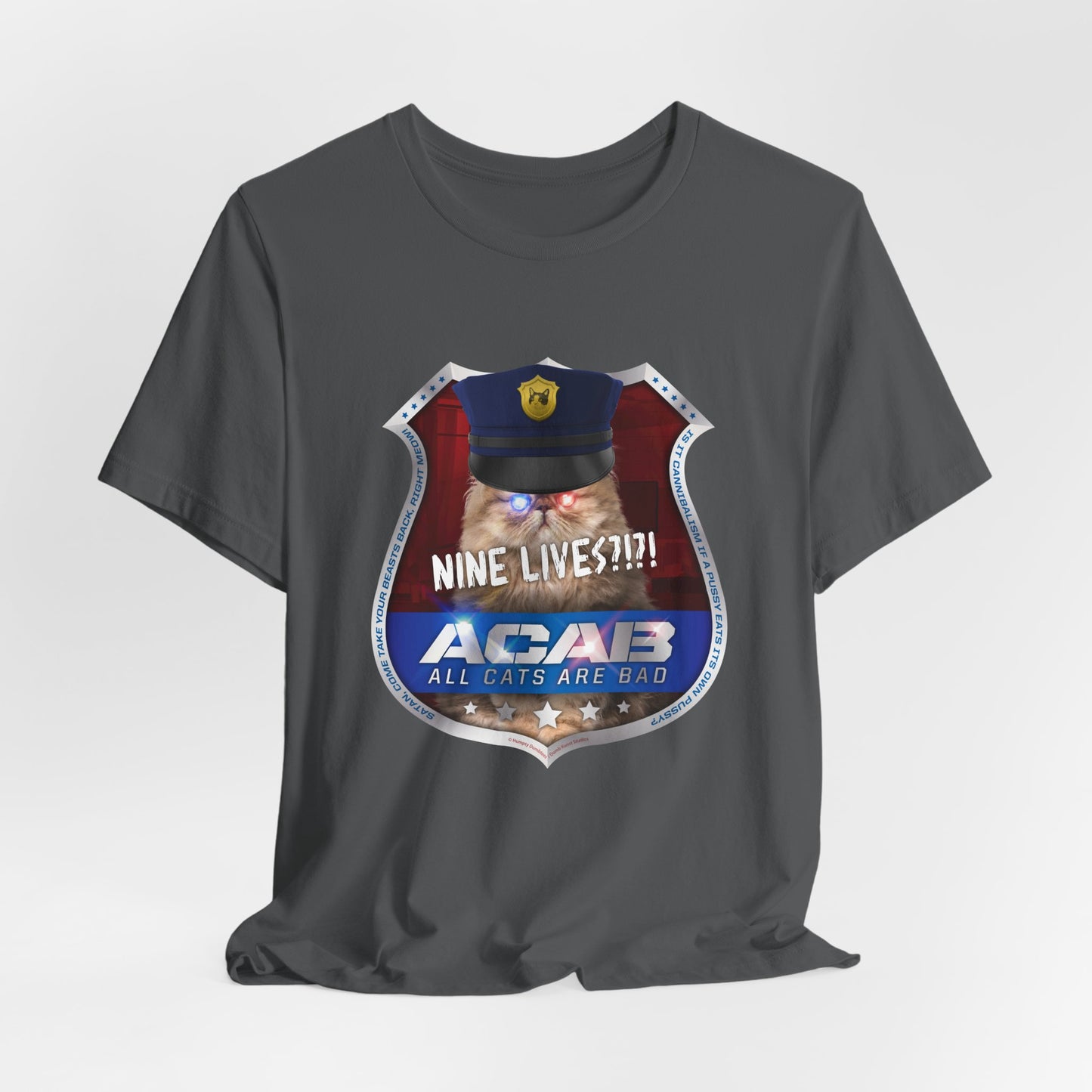 DK210: A.C.A.B. (Cats Edition) - Unisex S/S T-Shirt