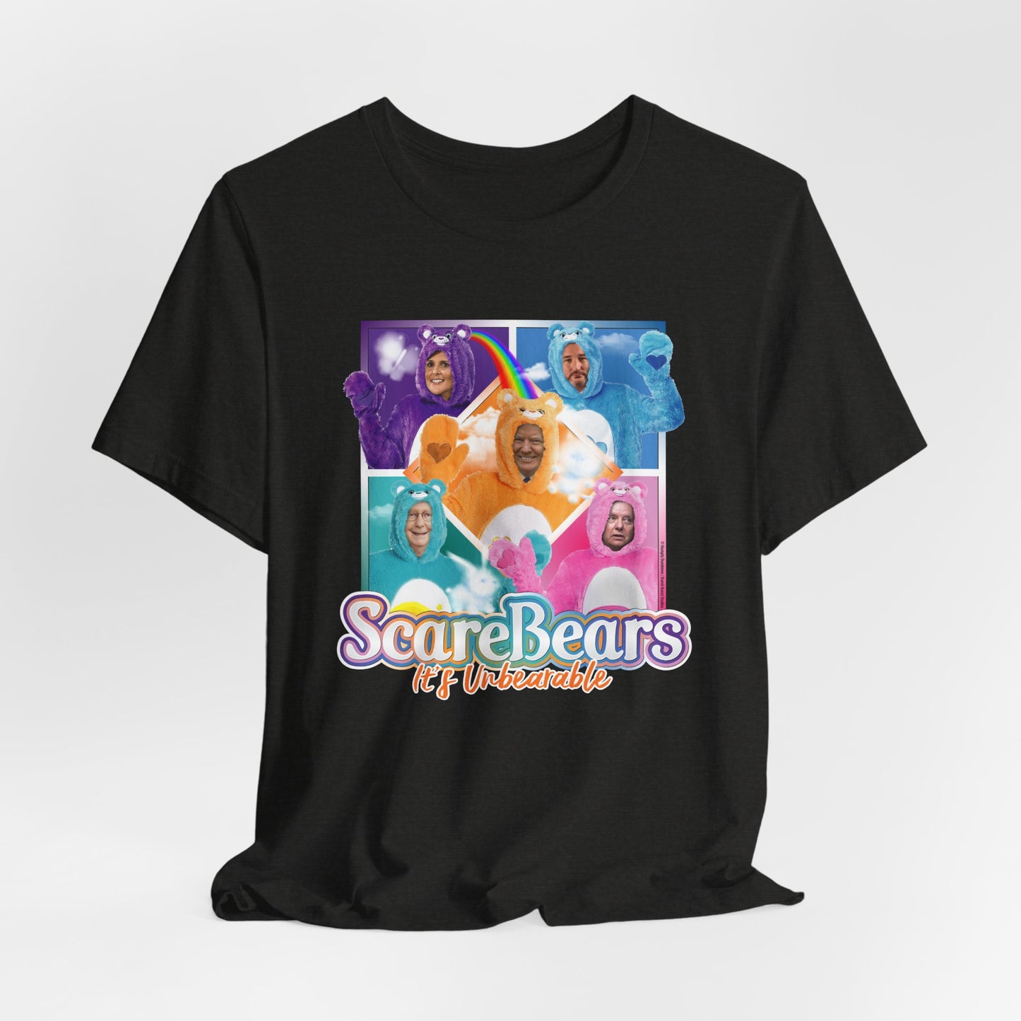 DK113: It's Unbearable (Scare Bears Edition) - Unisex S/S T-Shirt