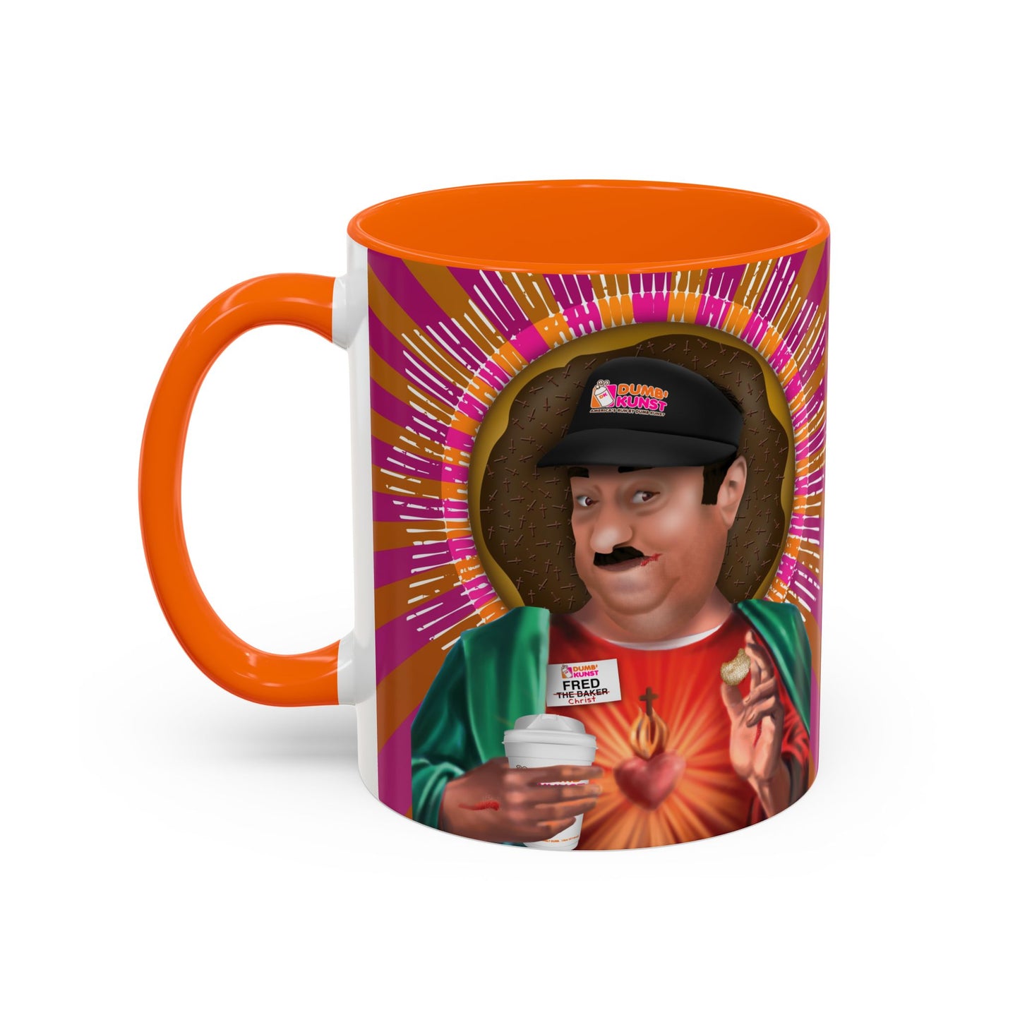 DK92: Fred Christ's Jelly Stigmata - Ceramic Coffee Mugs