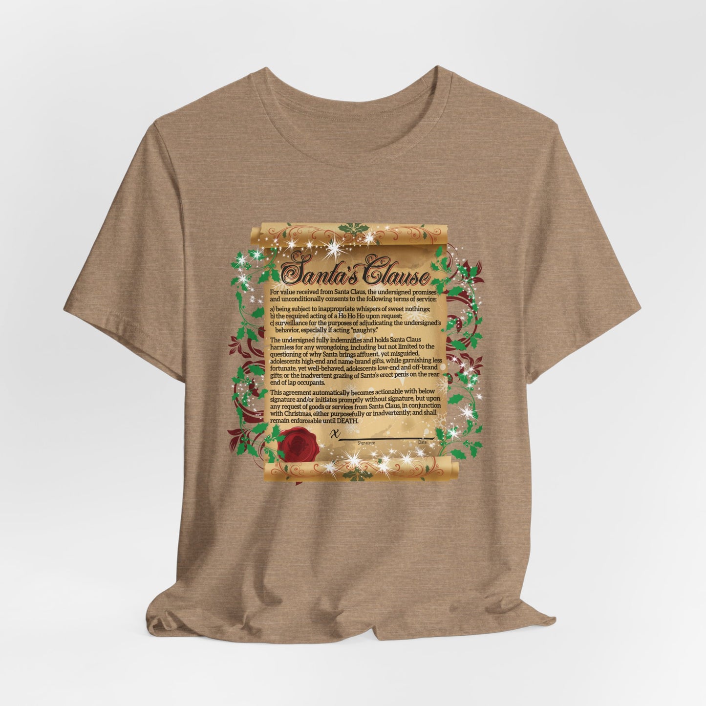 DK35: Santa's Clause - Unisex S/S T-Shirt