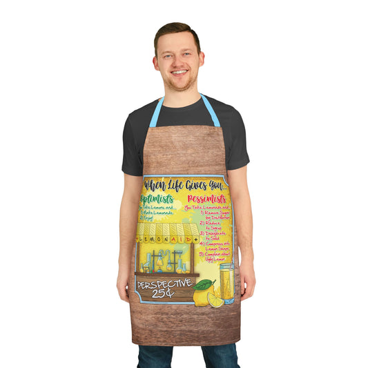 DK214: When Life Give You... - Twill Kitchen Apron
