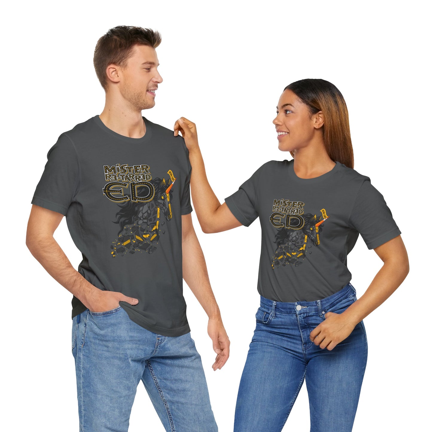 DK204: Mister Re-Tarred Ed - Unisex S/S T-Shirt