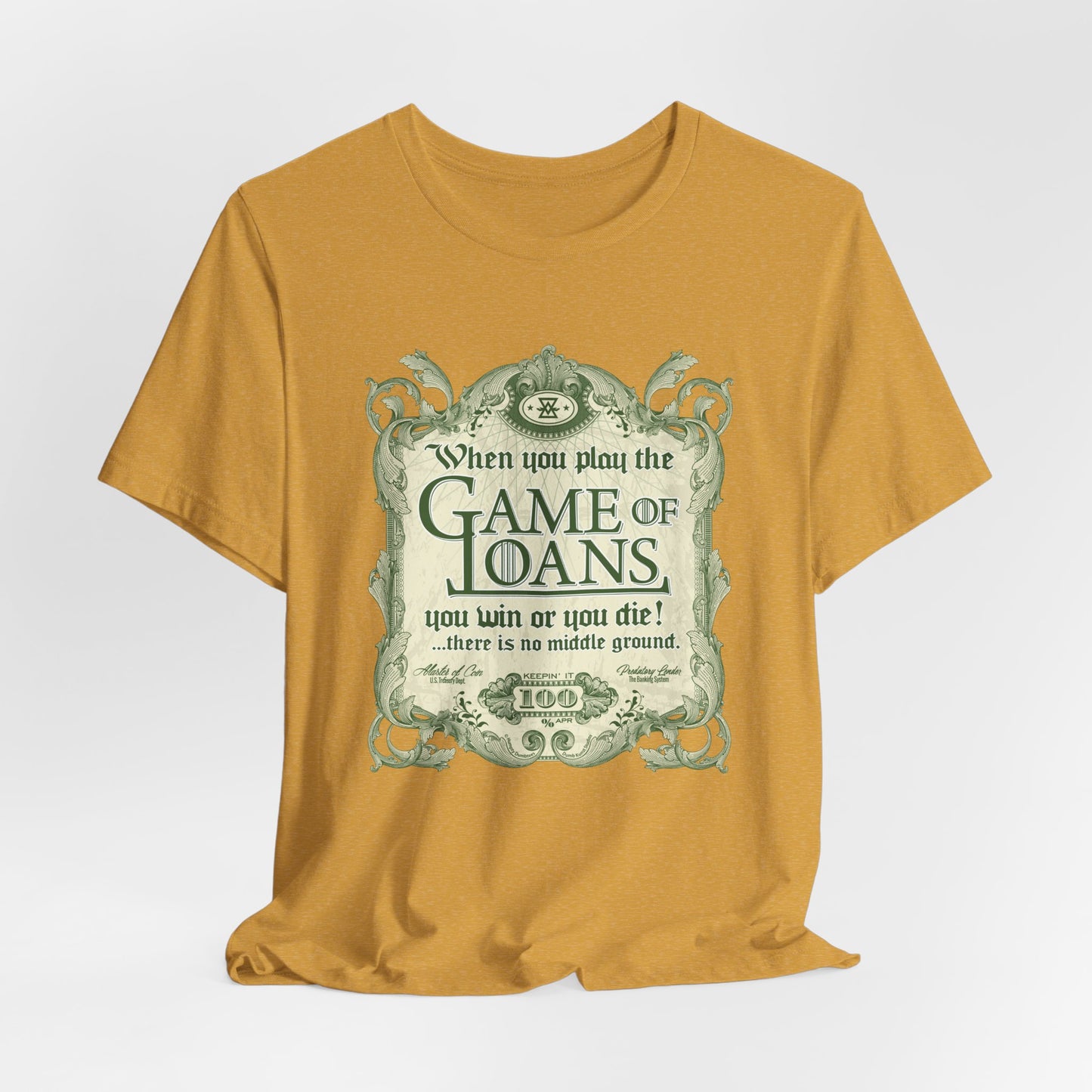 DK143: Game Of Loans - Unisex S/S T-Shirt