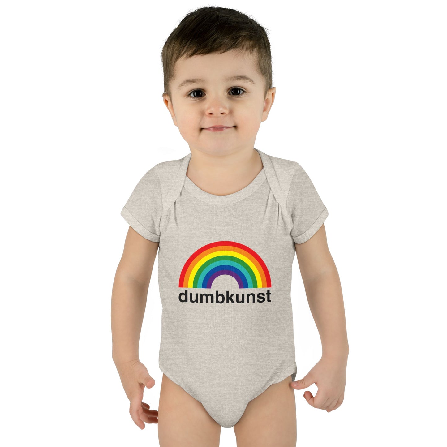 DK16: Dumb Kunst Under The Rainbow - Infant Sized Onsie