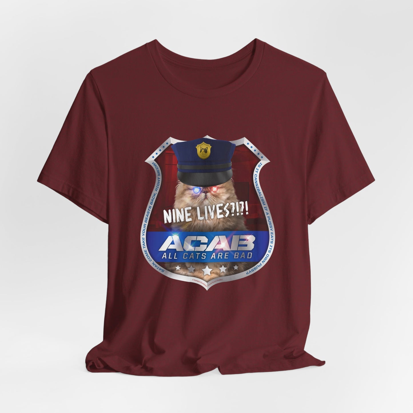 DK210: A.C.A.B. (Cats Edition) - Unisex S/S T-Shirt