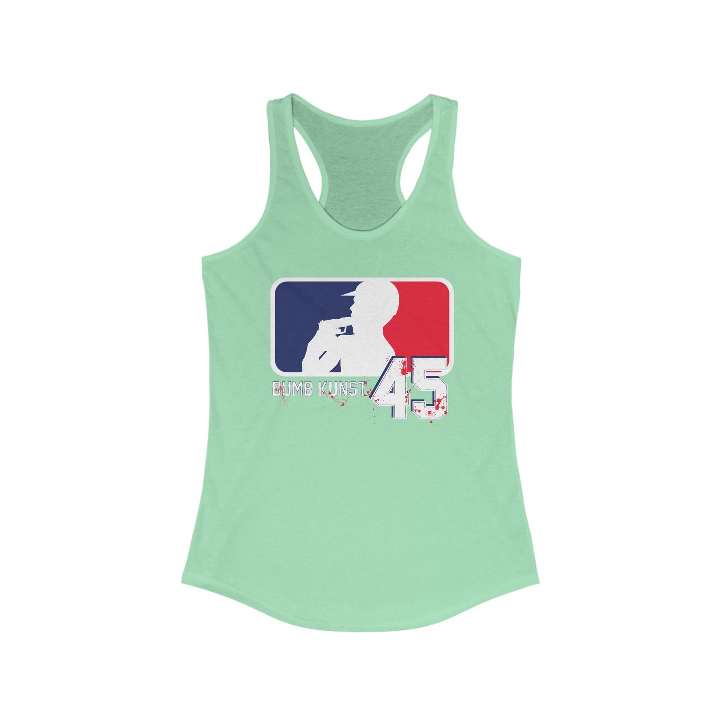 DK3: Take Me Out Of The Ball Game - Ladies Racerback Tank