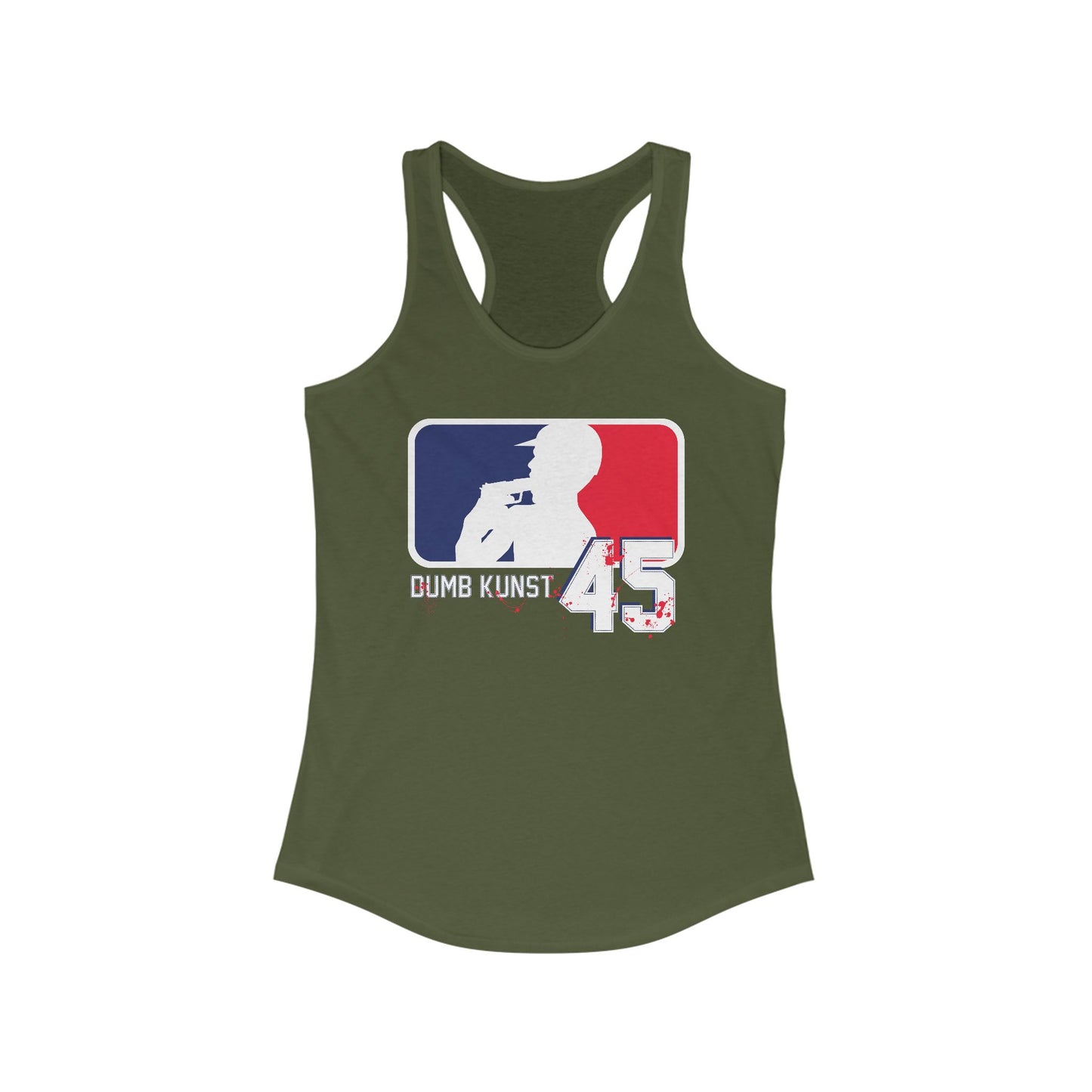 DK3: Take Me Out Of The Ball Game - Ladies Racerback Tank
