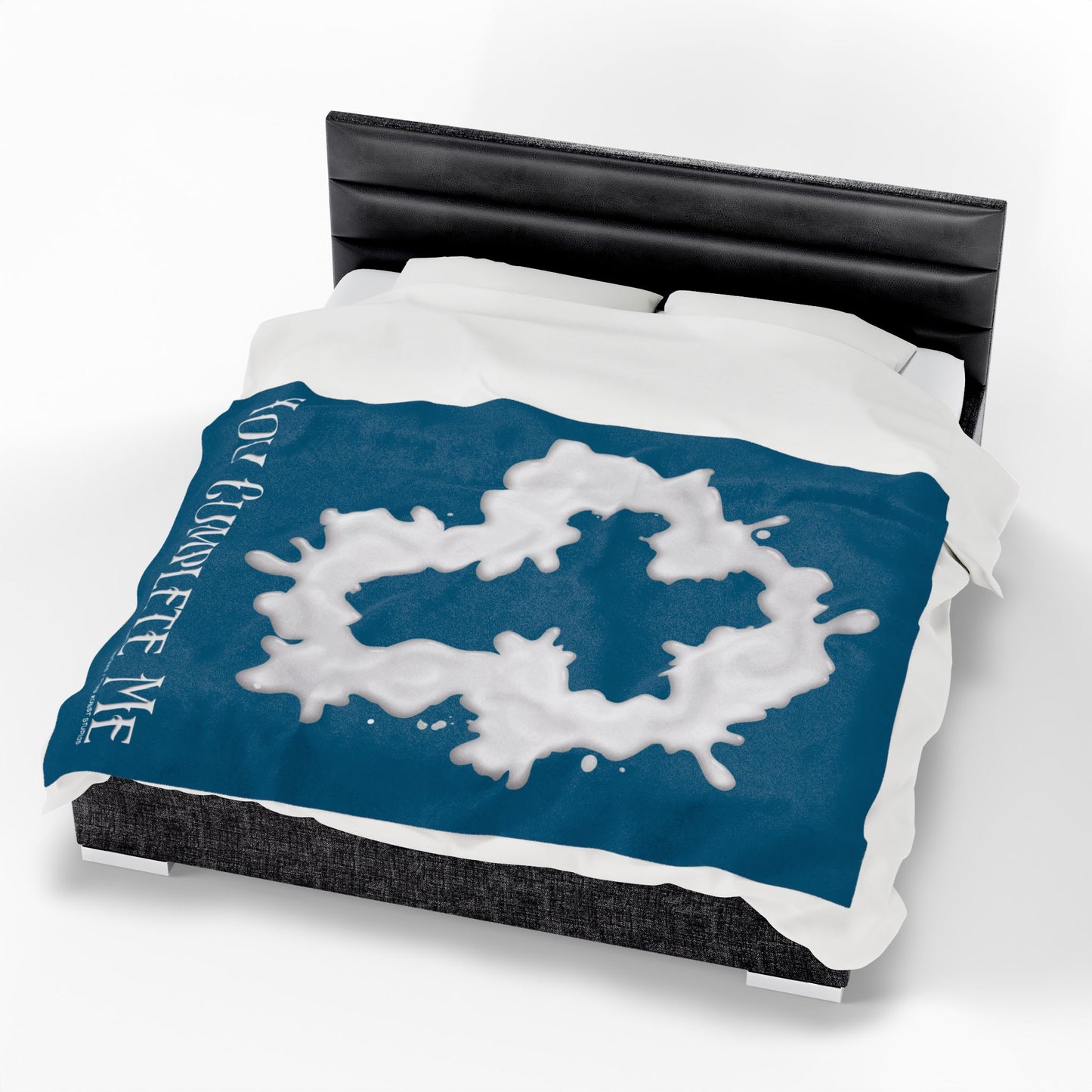 DK38: You Cumplete Me - Velveteen Plush Blanket