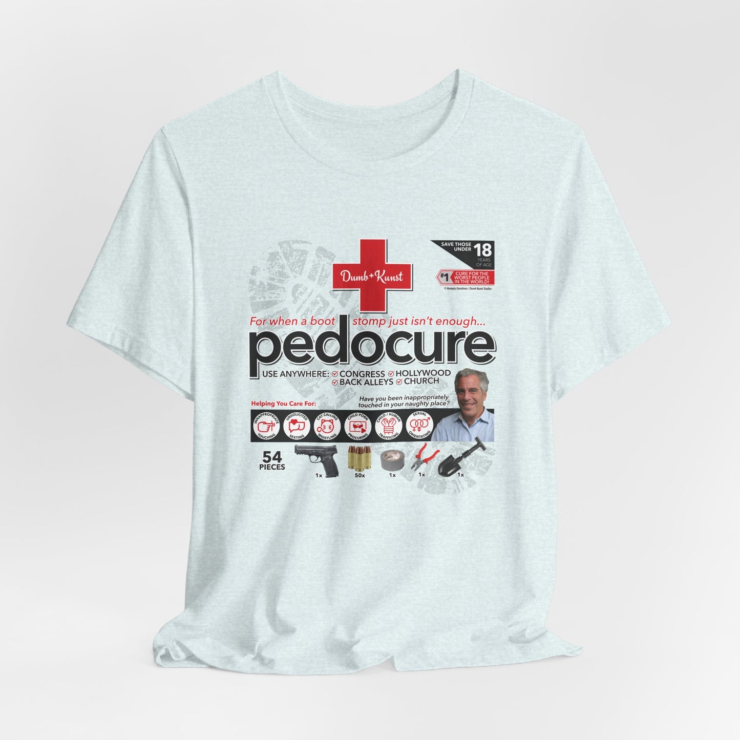 DK82: Pedocured - Unisex S/S T-Shirt
