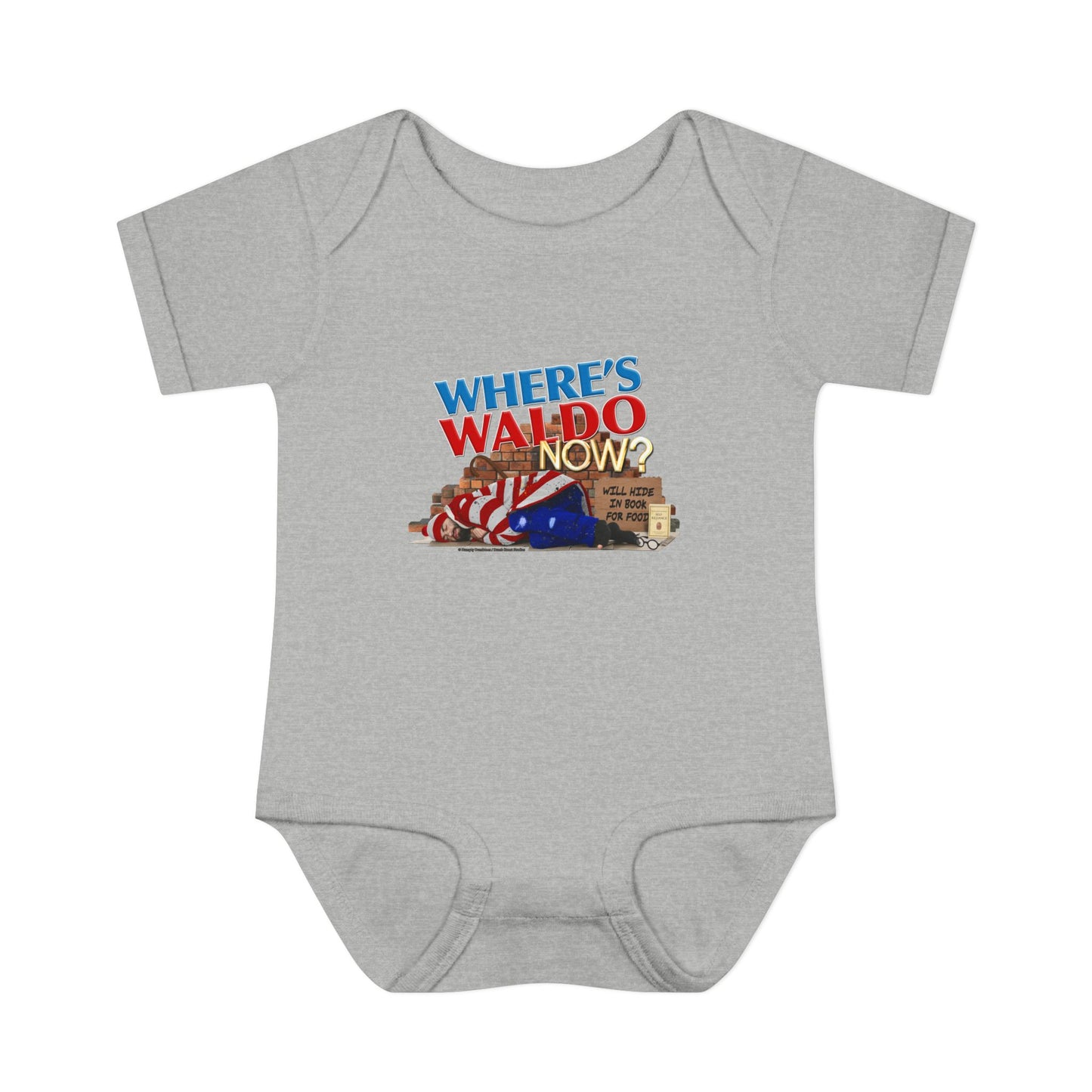 DK89: Where's Waldo Now? - Infant Sized Onsie