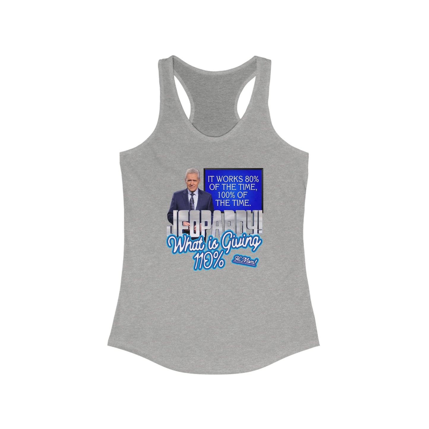 DK144: Final Jeopardy - Ladies Racerback Tank