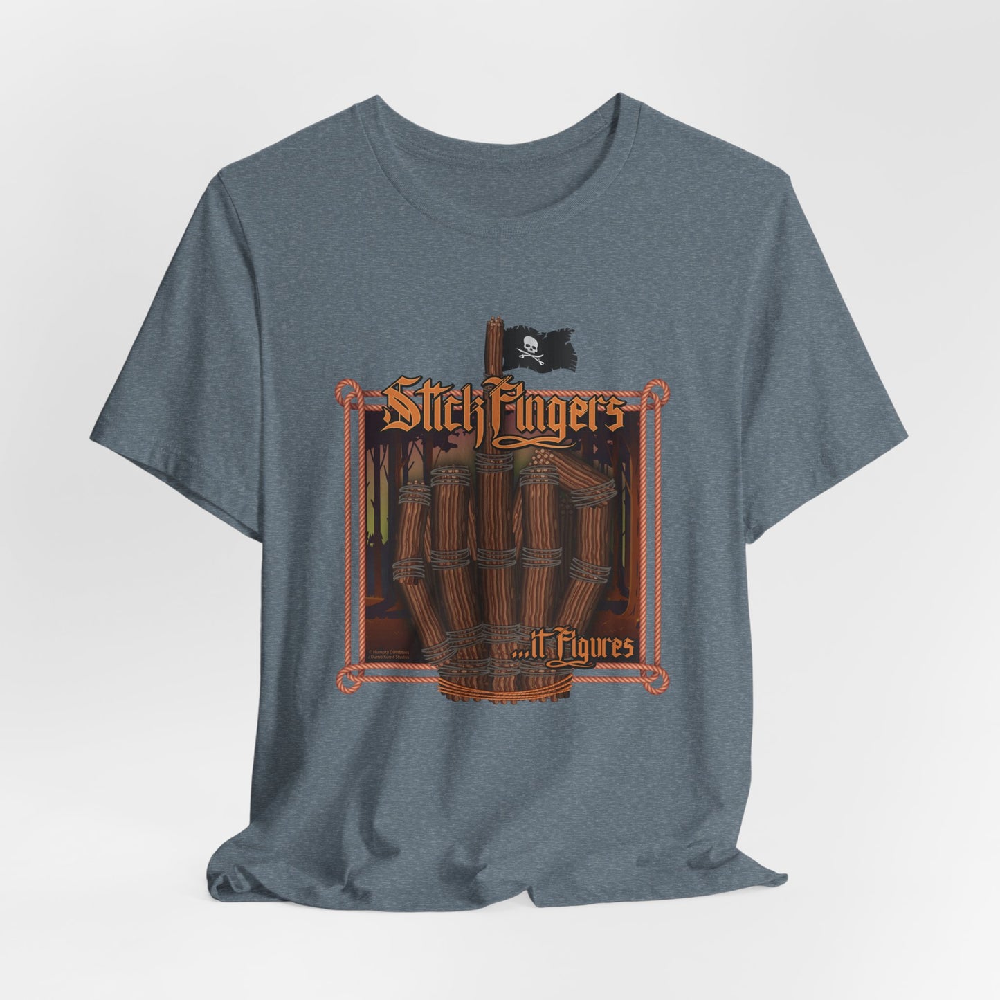 DK218: It Stick Figures - Unisex S/S T-Shirt