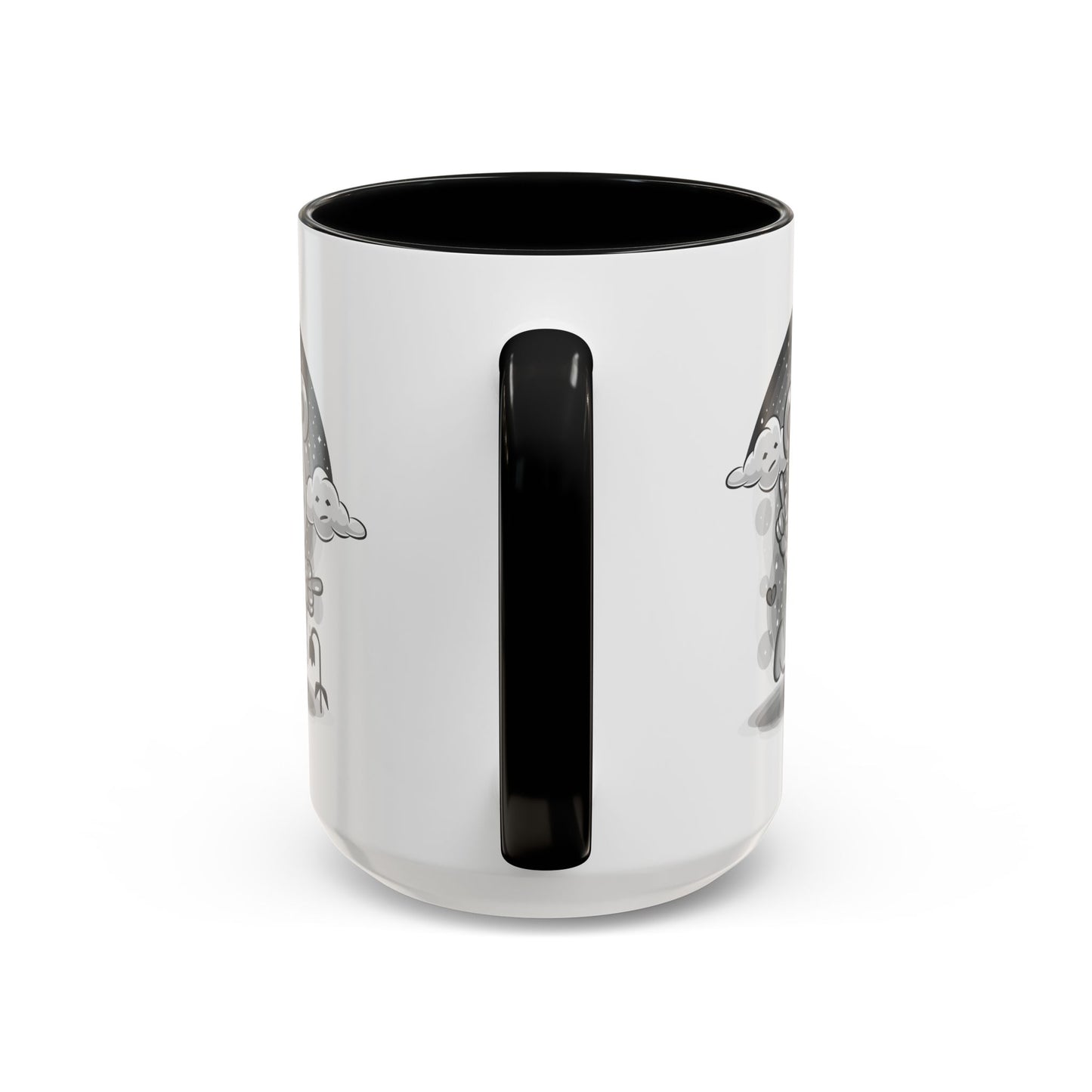 DK227: Nobody Cares Bear - Ceramic Coffee Mugs