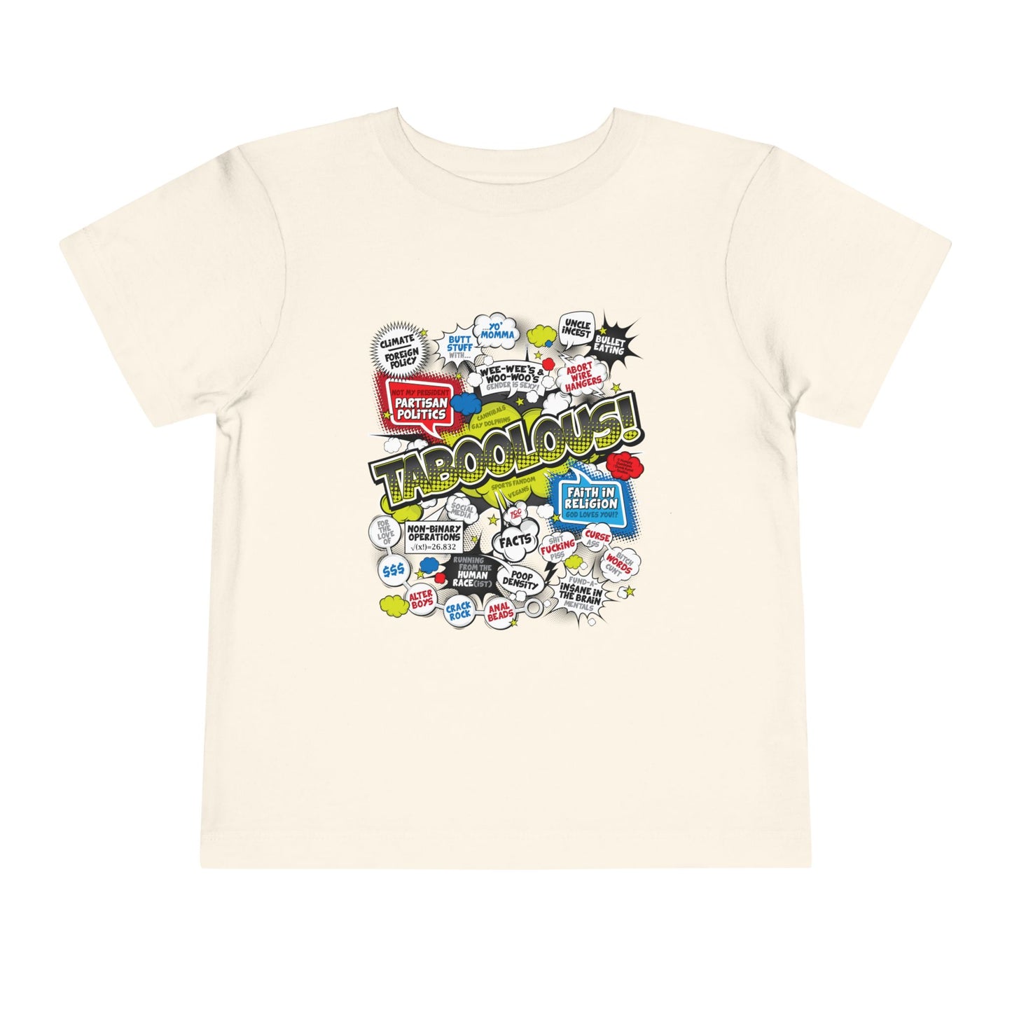 DK187: Taboolous - Toddler Sized T-Shirt