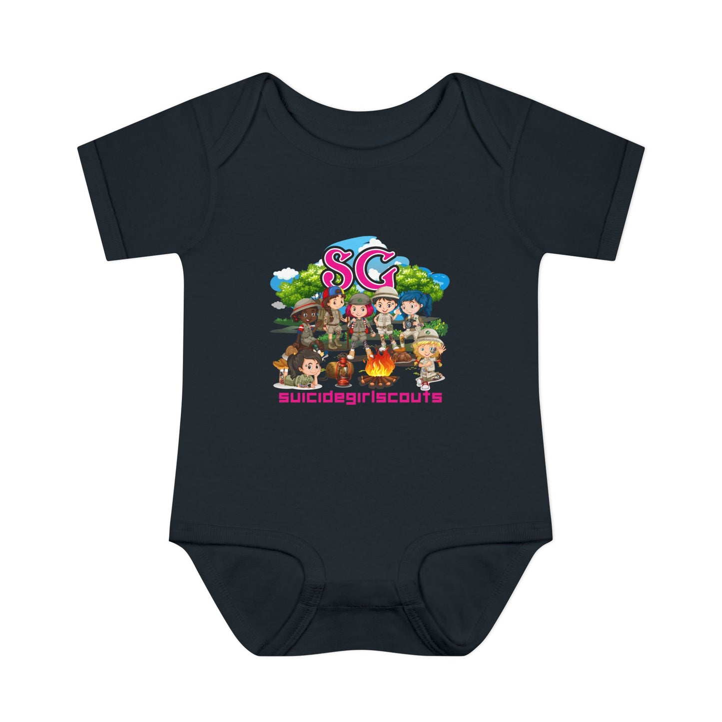 DK66: Suicide Girlscouts - Infant Sized Onsie