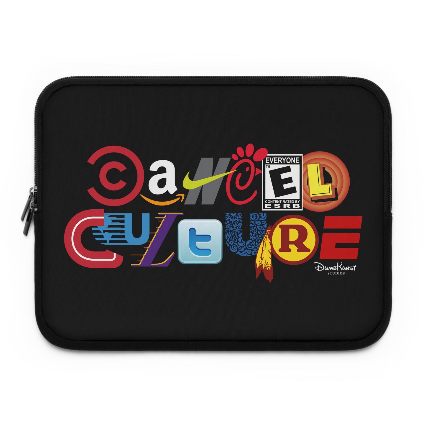 DK53: Cancel Culture - Padded Laptop / Tablet Sleeve