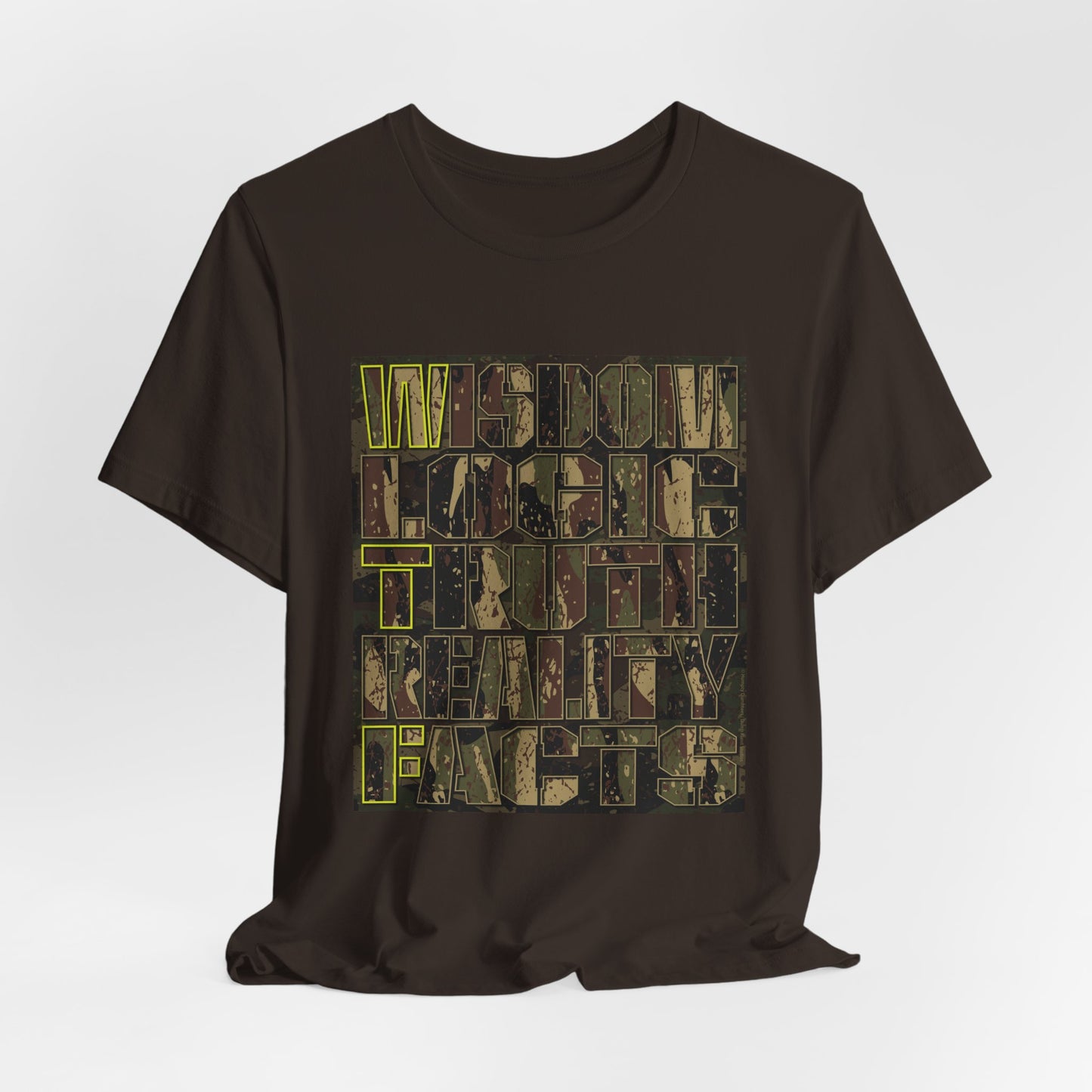 DK159: WTF! FTW! Facts! (Camo Edition) - Unisex S/S T-Shirt