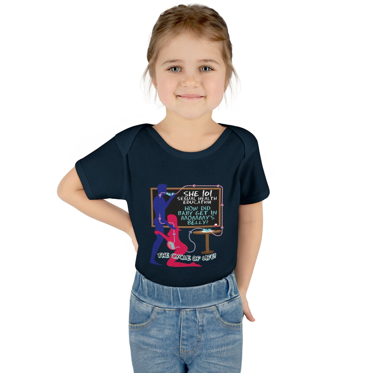 DK184: Baby In The Belly - Infant Sized Onsie