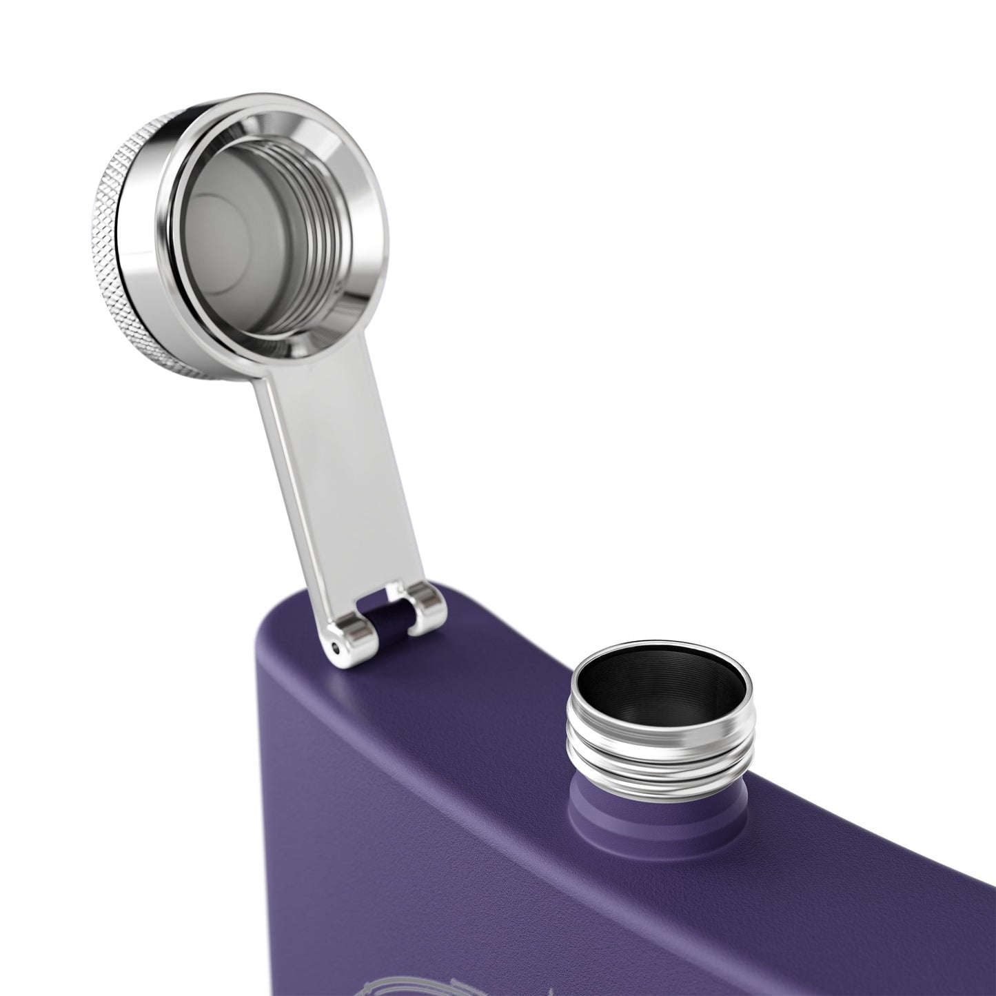 DK133: My Super Hero - 6oz Stainless Steel Hip Flask