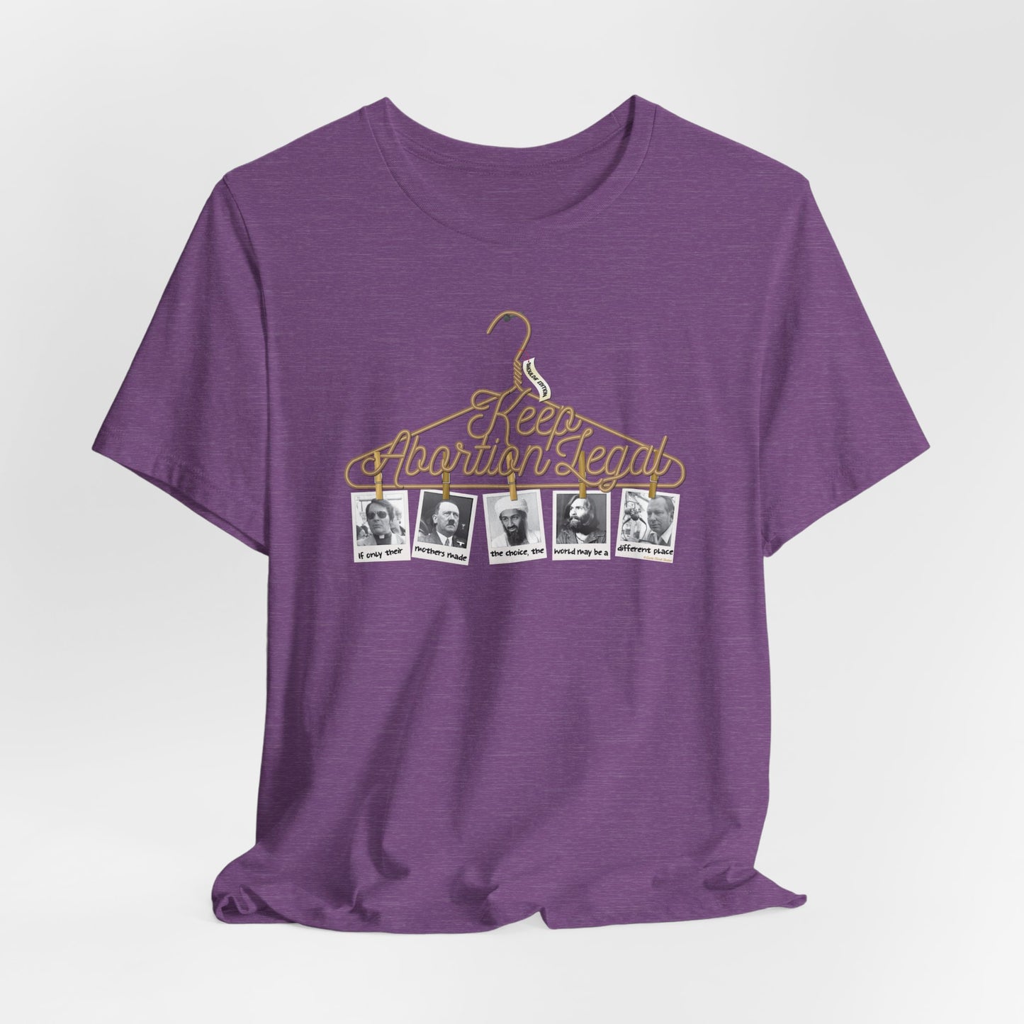 DK19: No Wire Hangers Ever (Shoulda' Edition) - Unisex S/S T-Shirt